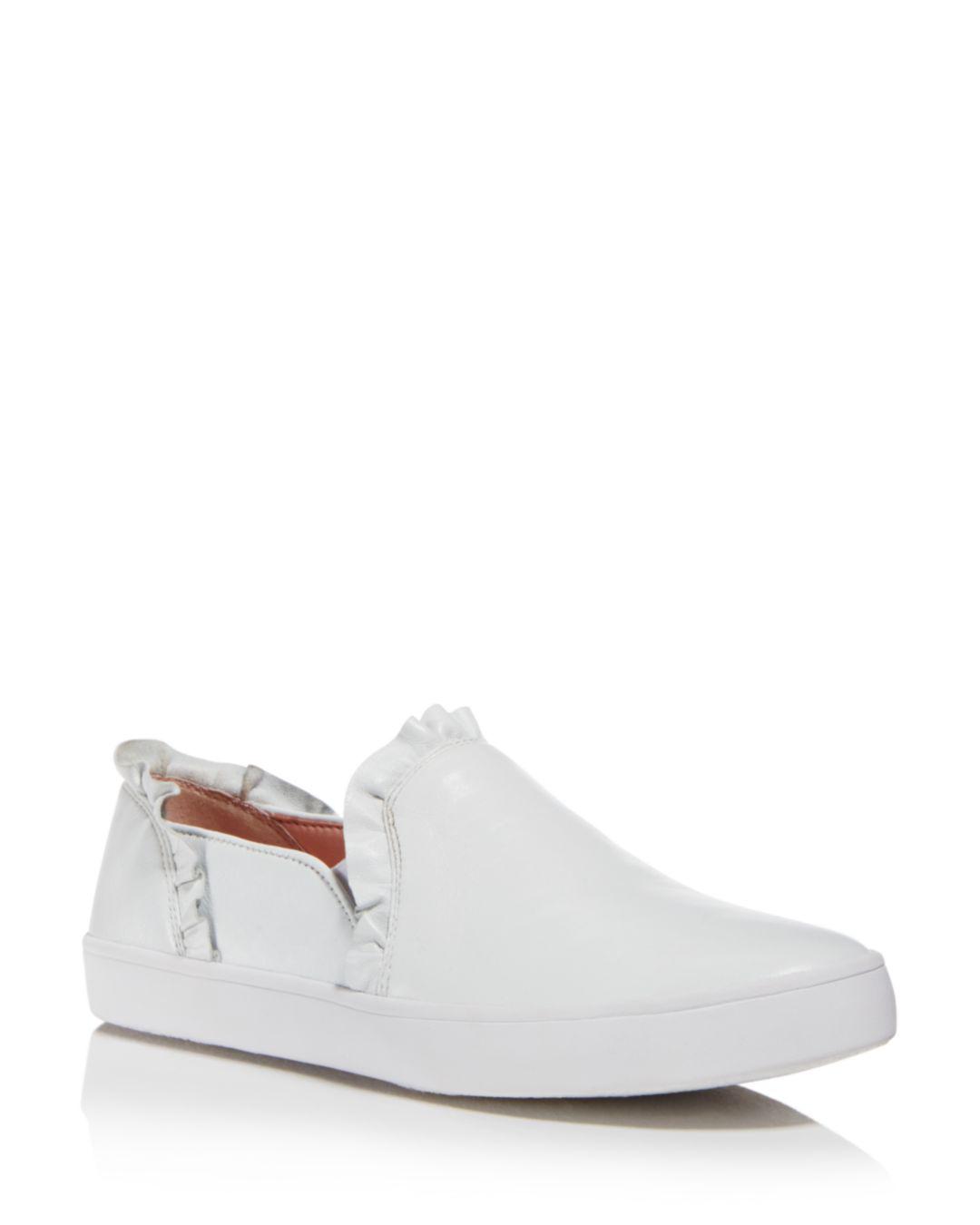 kate spade white lilly sneakers