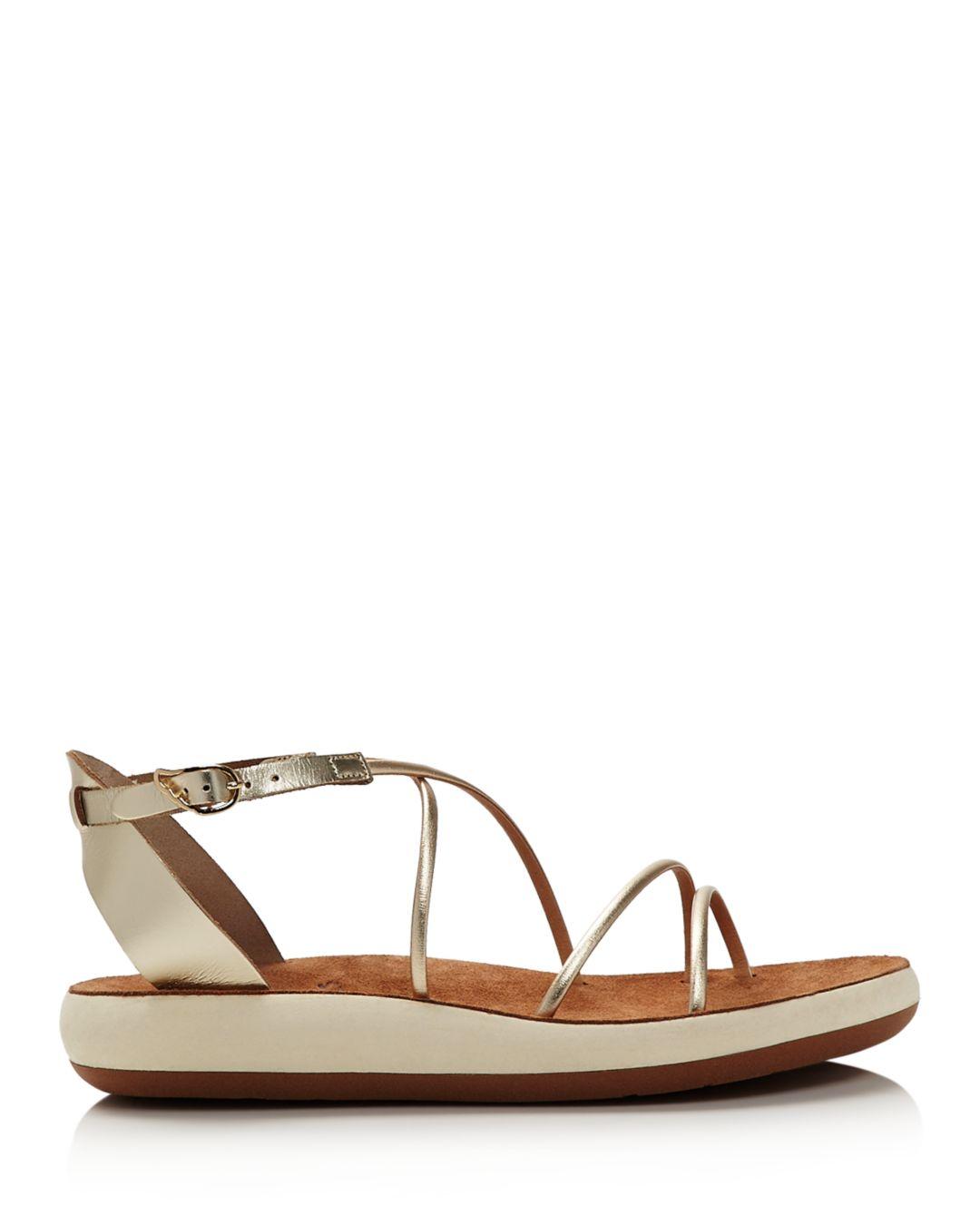Ancient Greek Sandals Leather Women's Anastasia Comfort Sandals in Black (Brown) - Lyst