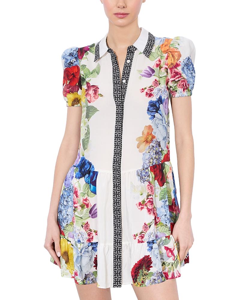 Alice+Olivia■Claire Short Sleeved Tiered Dress■ドレス Alice + Olivia Claire Short Sleeved Tiered Dress | Lyst