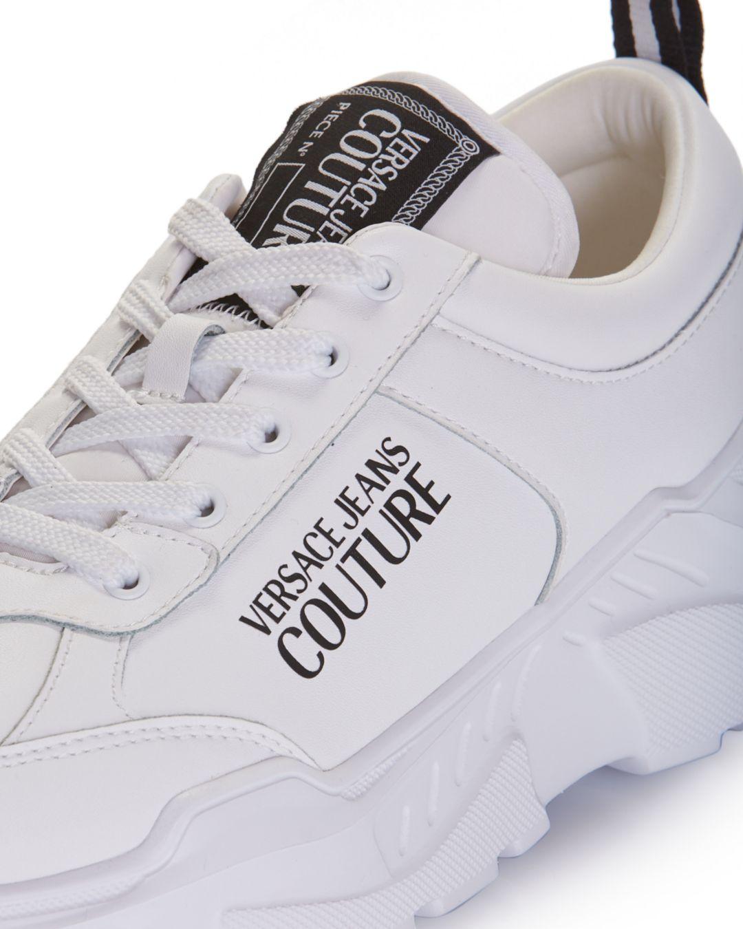 Versace Jeans Couture Synthetic Speedtrack Low Top Sneakers in White for  Men | Lyst