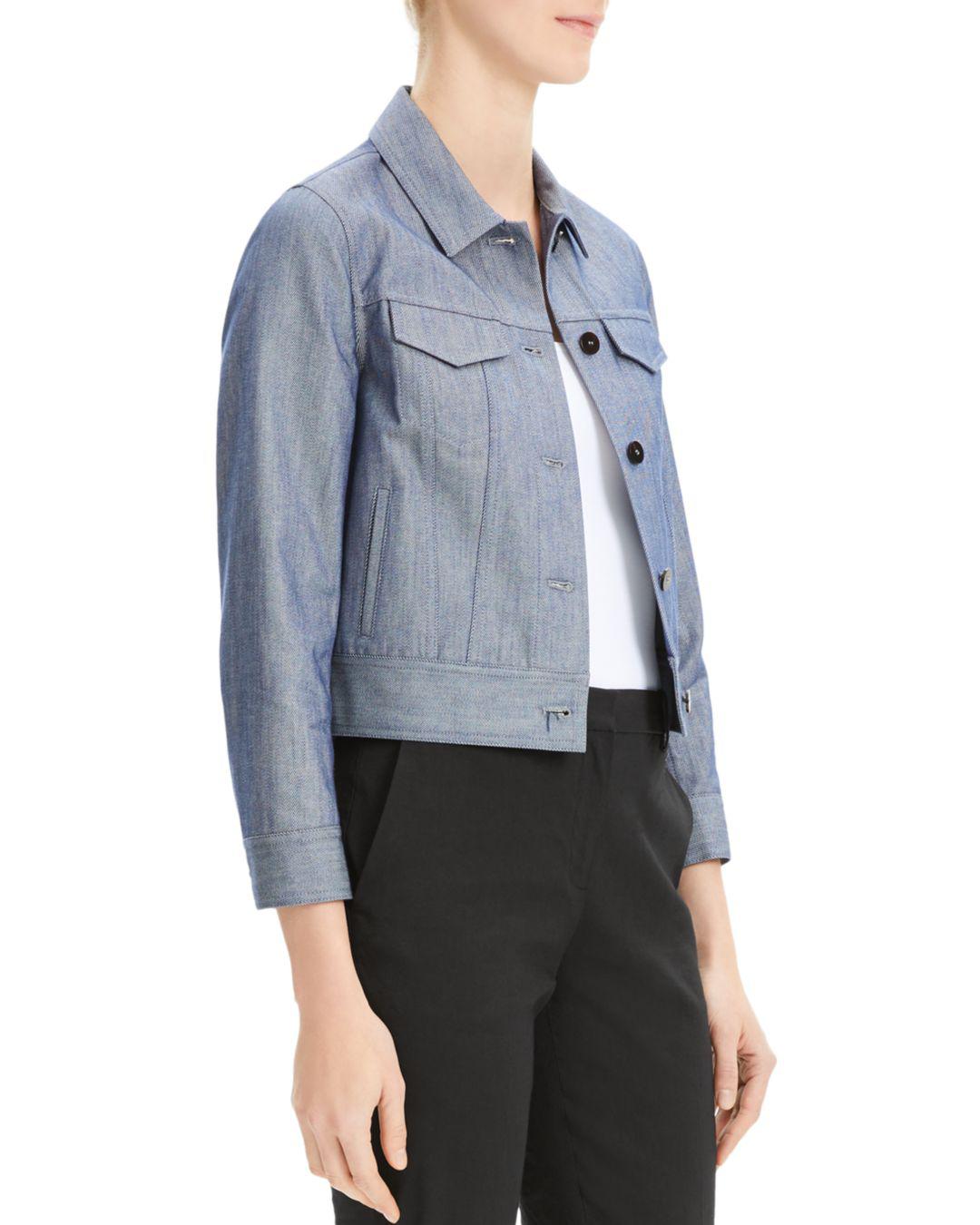 theory denim jacket