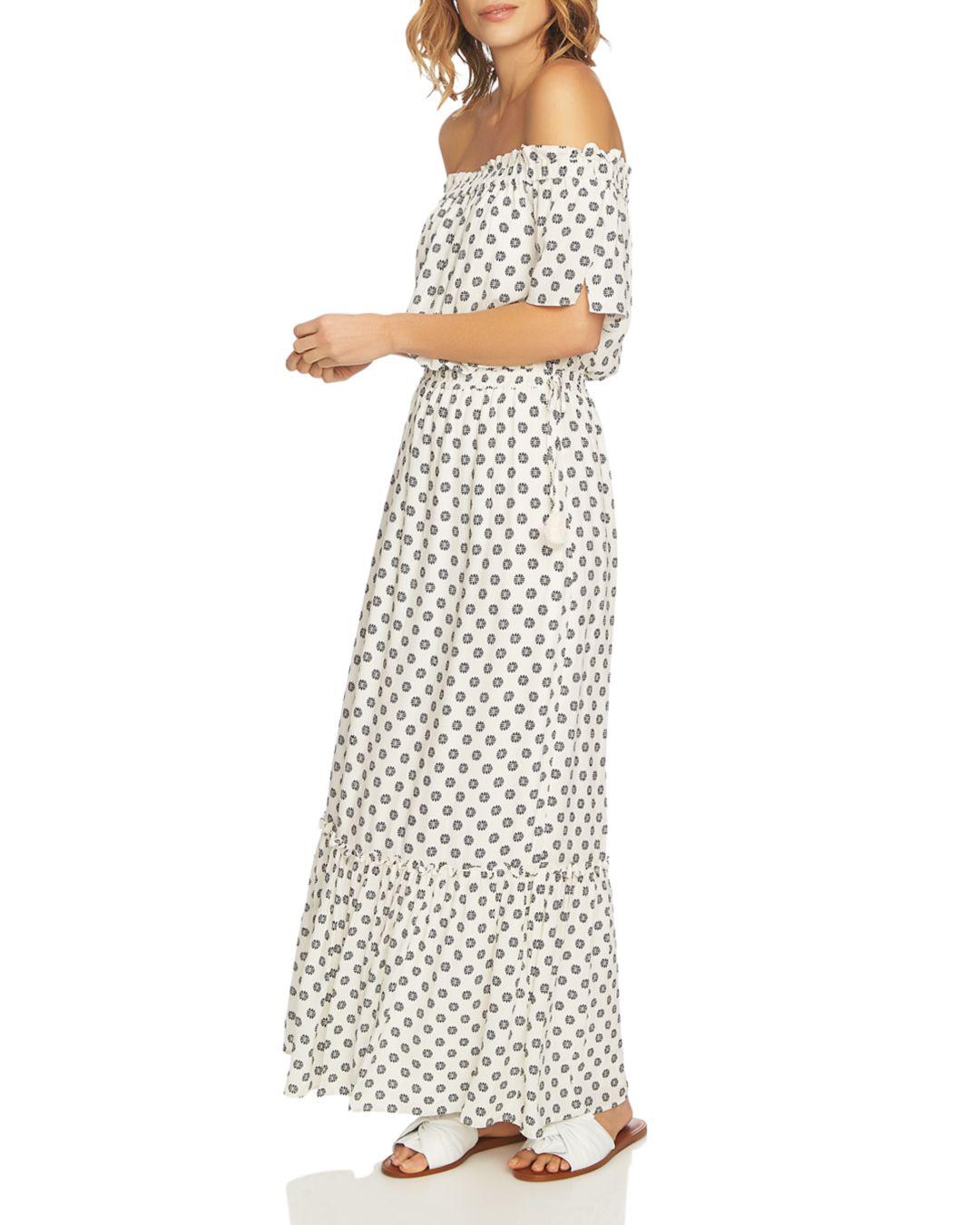 1 state off the shoulder dress