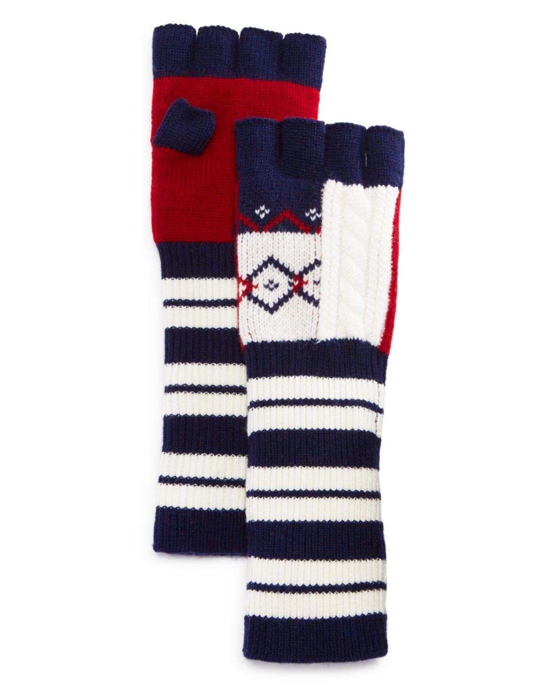burberry fingerless gloves