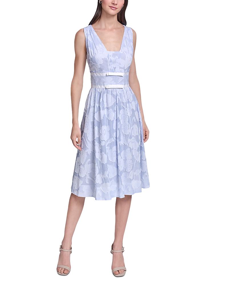 light blue maternity bridesmaid dress Kennedy Blue Paisley Maternity Bridesmaid Dress main image 0