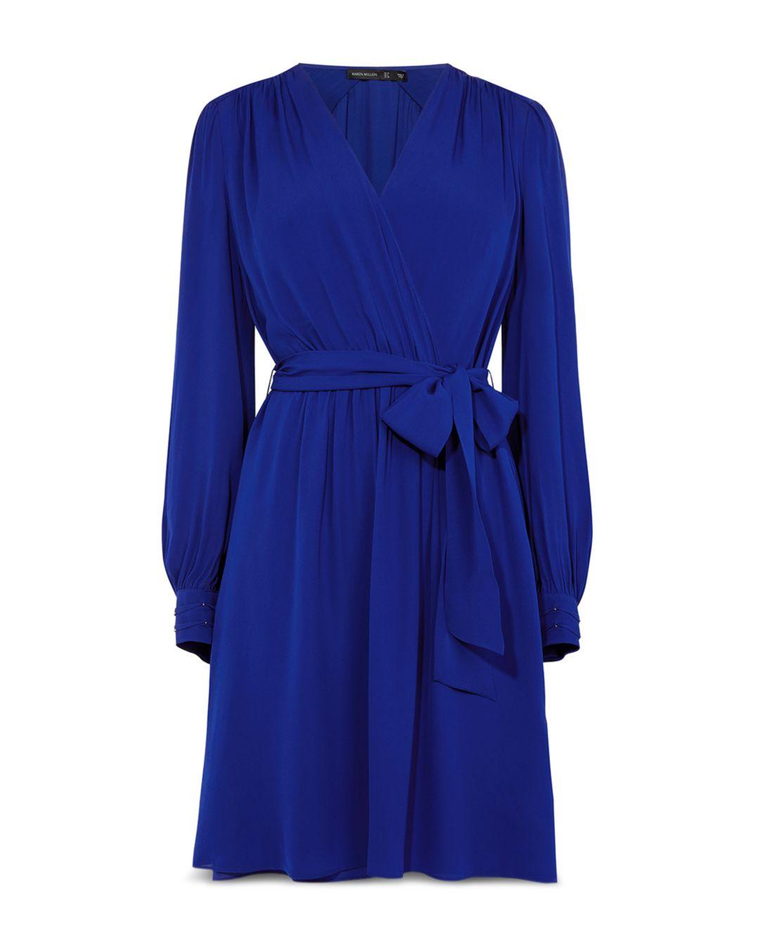 Karen Millen Synthetic Ruched Wrap 