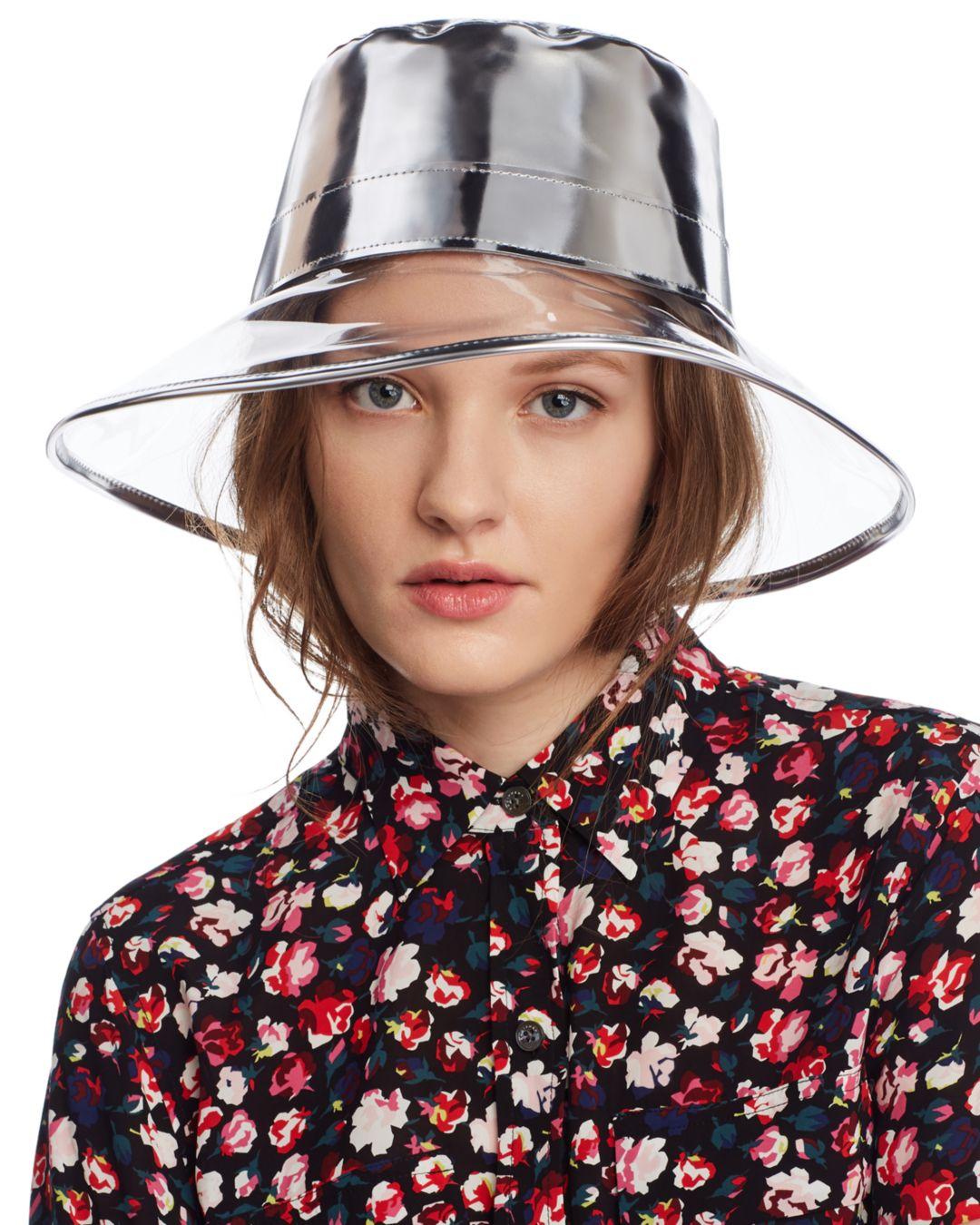 Eric Javits Leather Gogo Rain Bucket in 