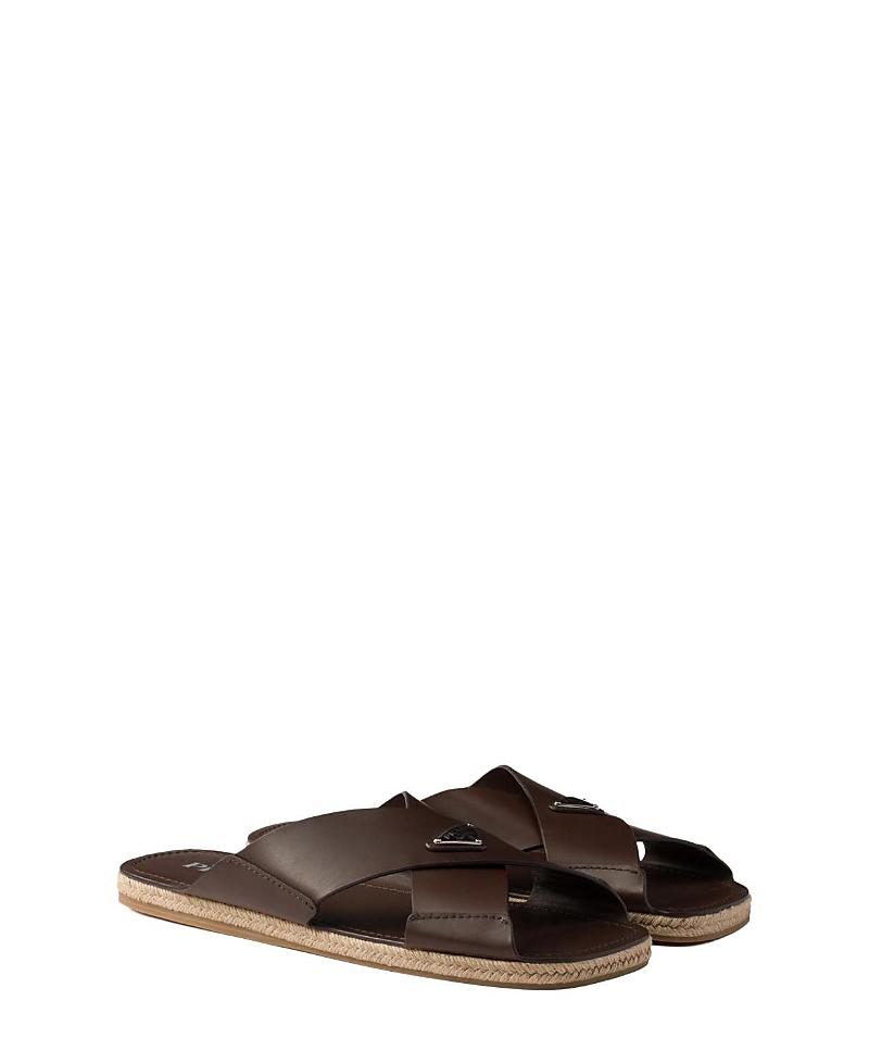 サンダル PRADA Men Sandals 2S2994FG000054 F0379 Beige Men's Sandals | PRADA