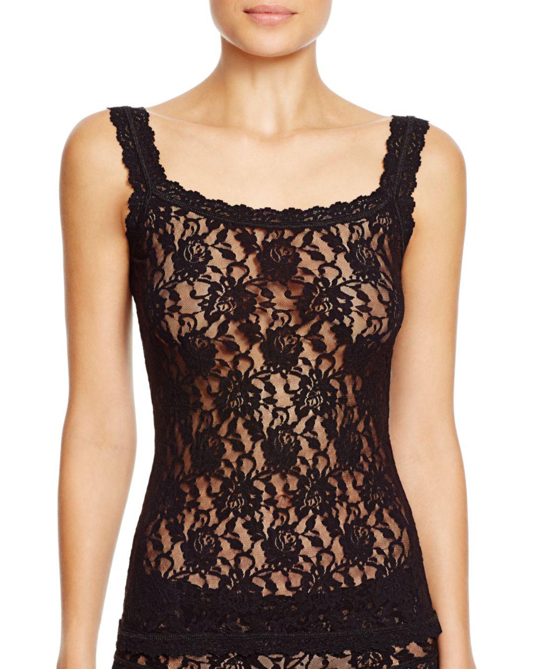 Hanky Panky Lace Classic Unlined Cami in Black - Lyst