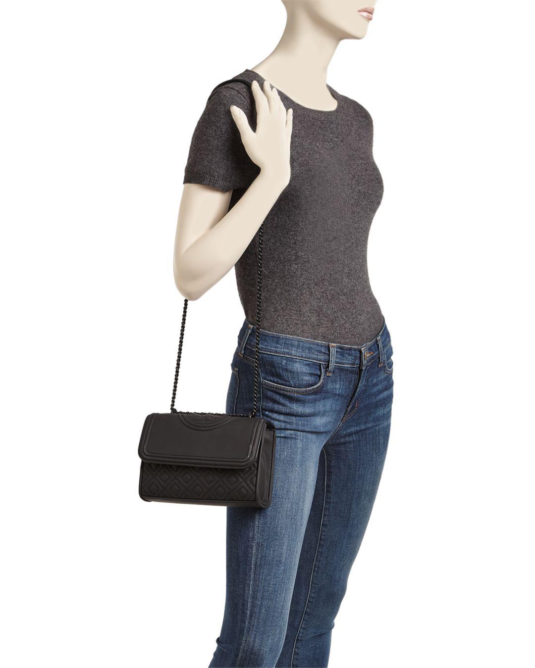 black matte tory burch purse