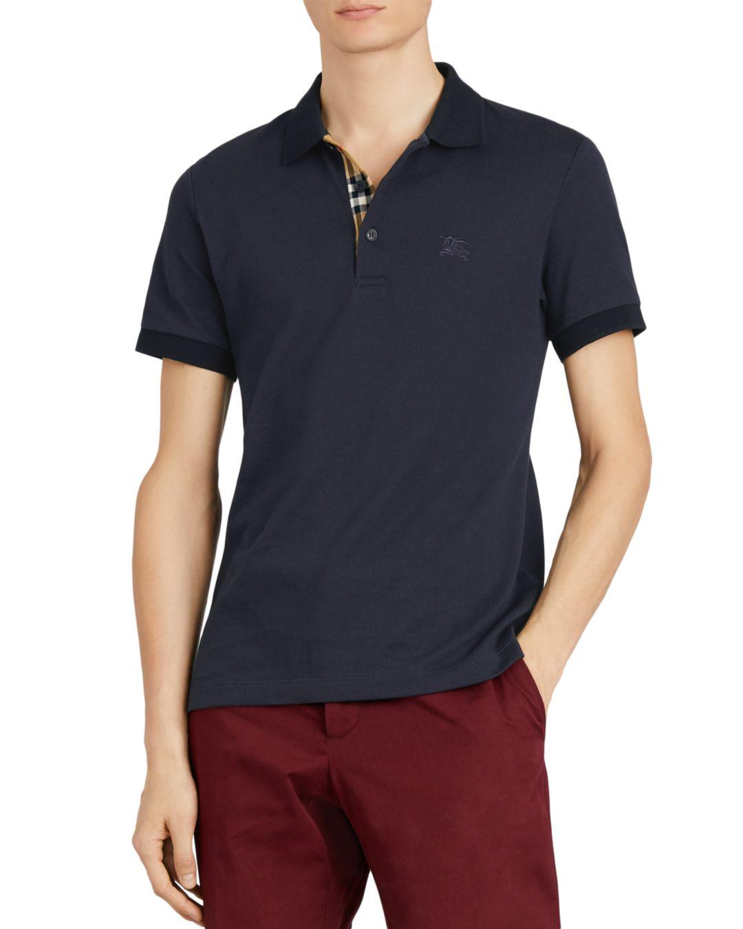 burberry classic fit polo