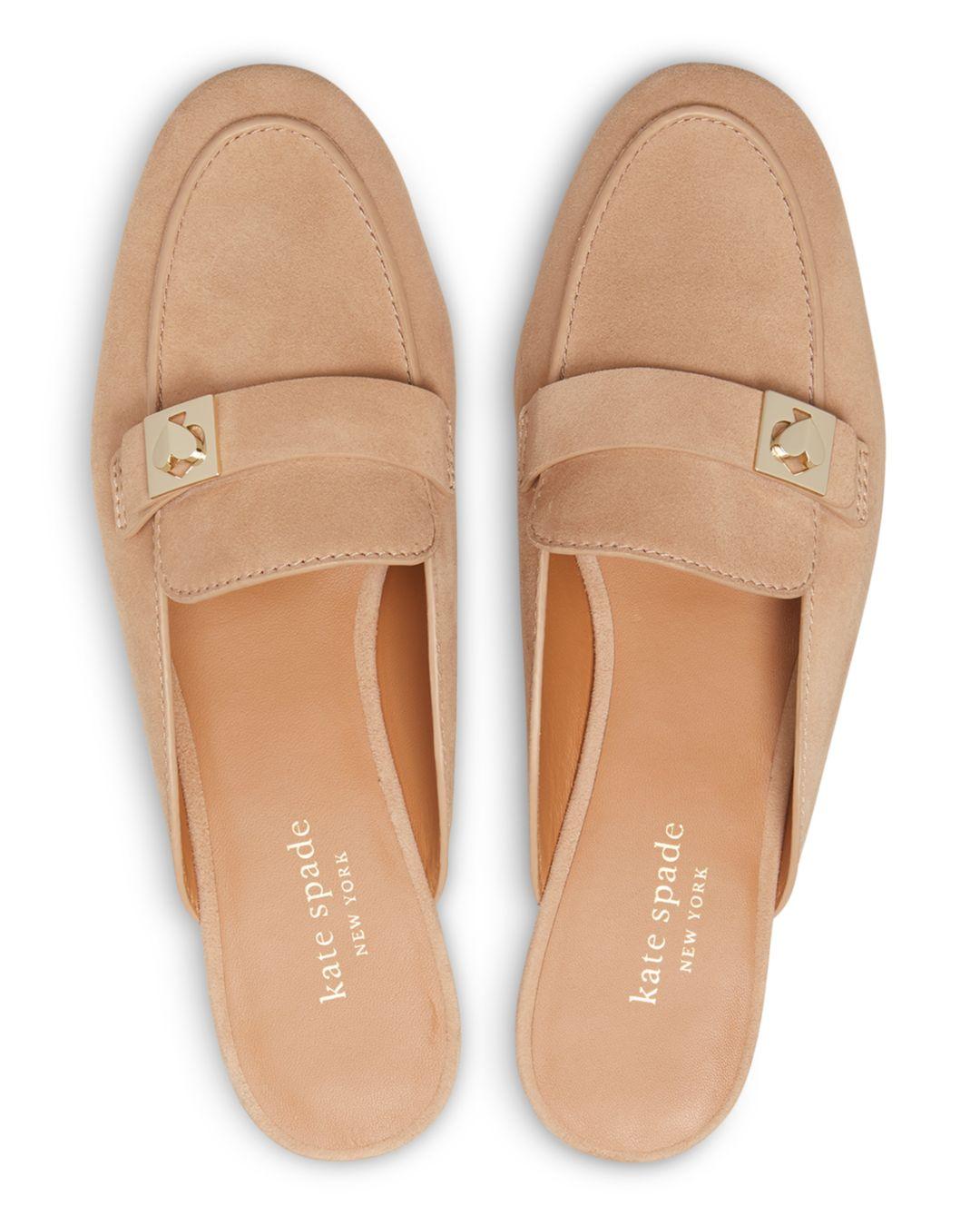 Kate Spade Catroux Slide Mules in Brown | Lyst