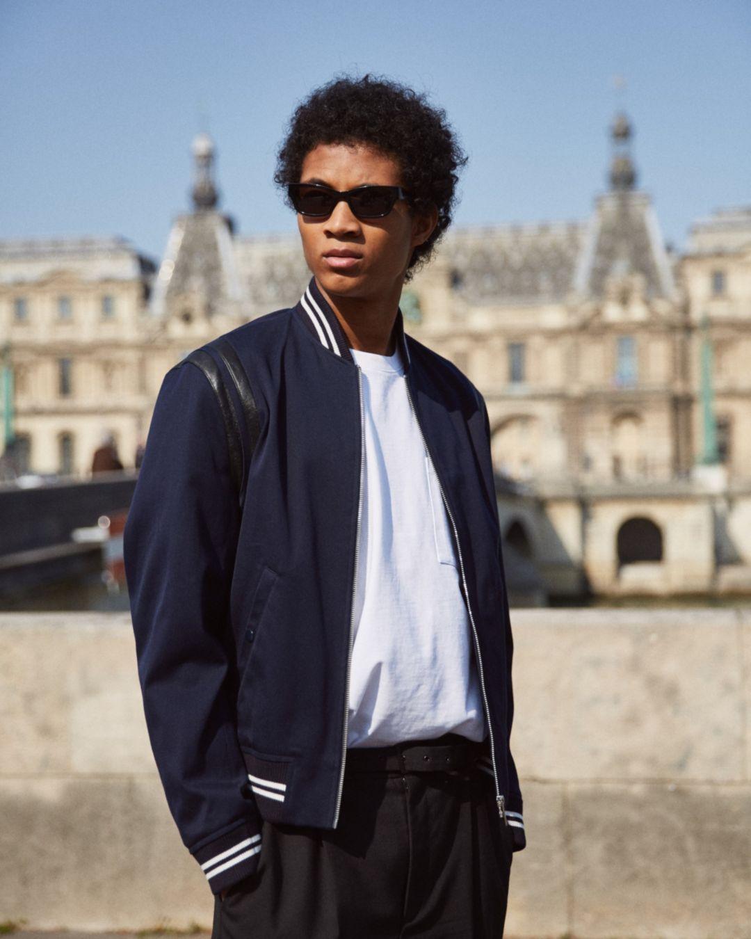 kooples varsity jacket