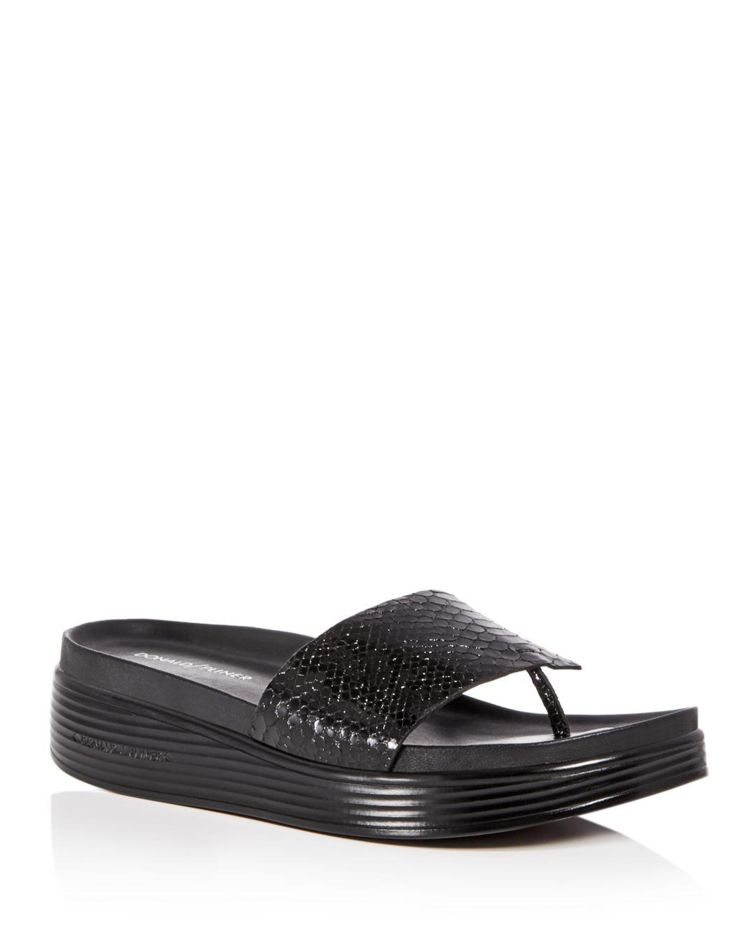 donald pliner platform sandals