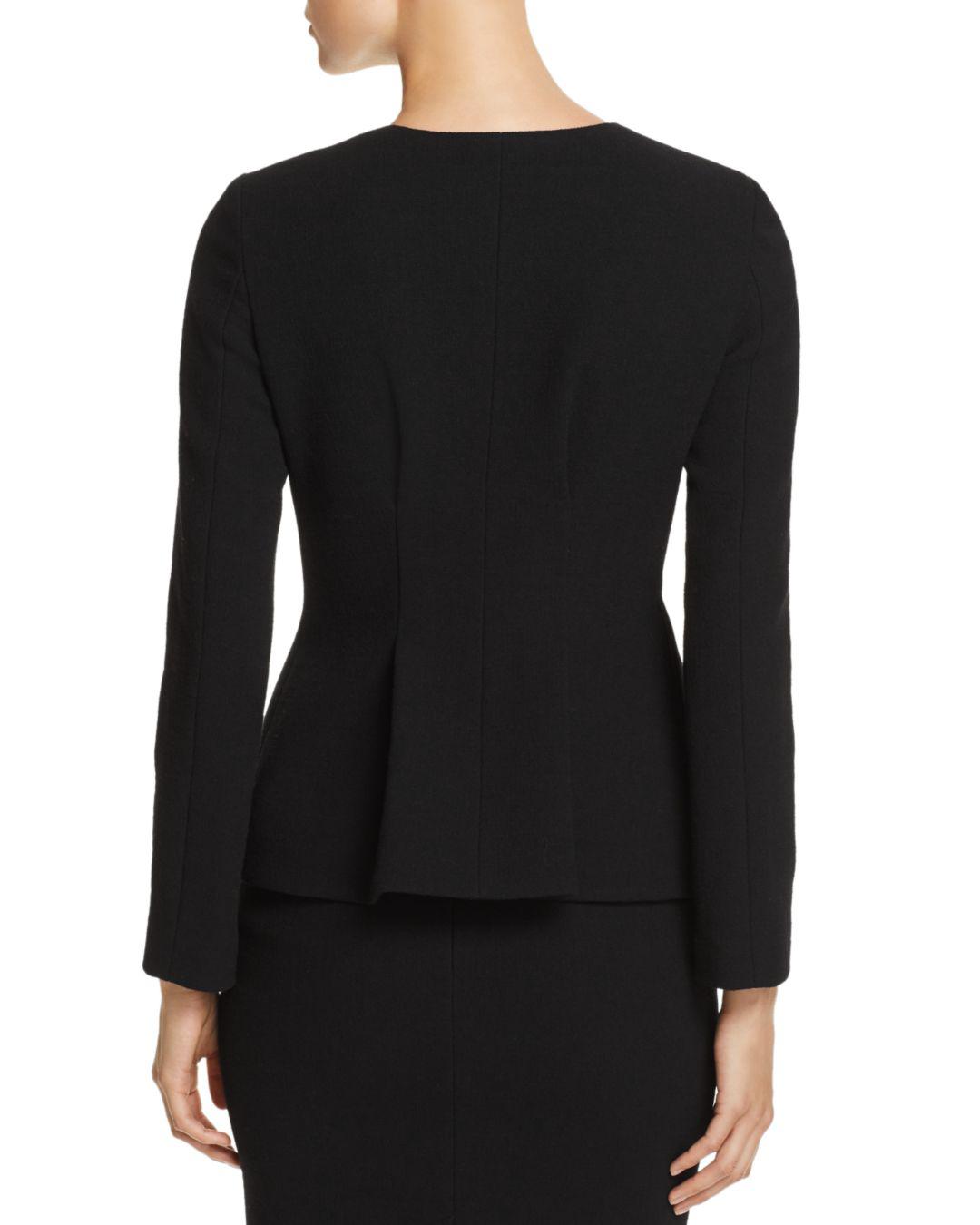 armani peplum jacket