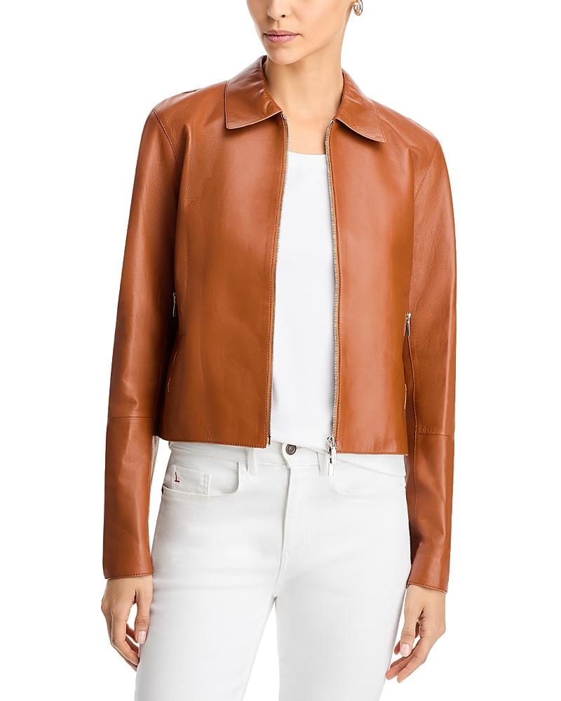 Lafayette 148 New York Leather jackets for Women | Online Sale up