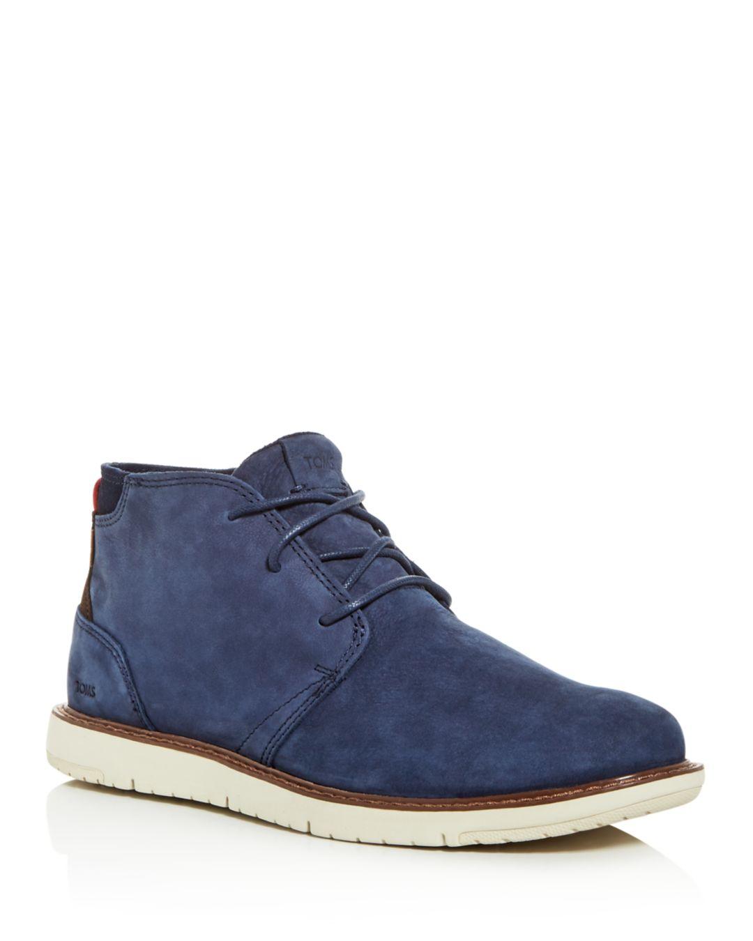 toms navi boots black