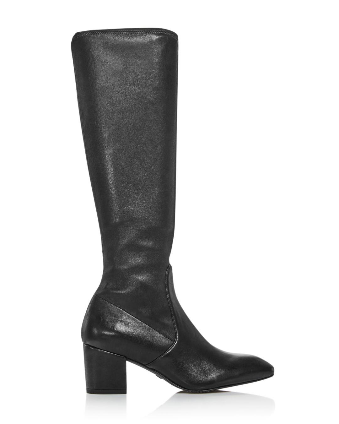 stuart weitzman tall black boots