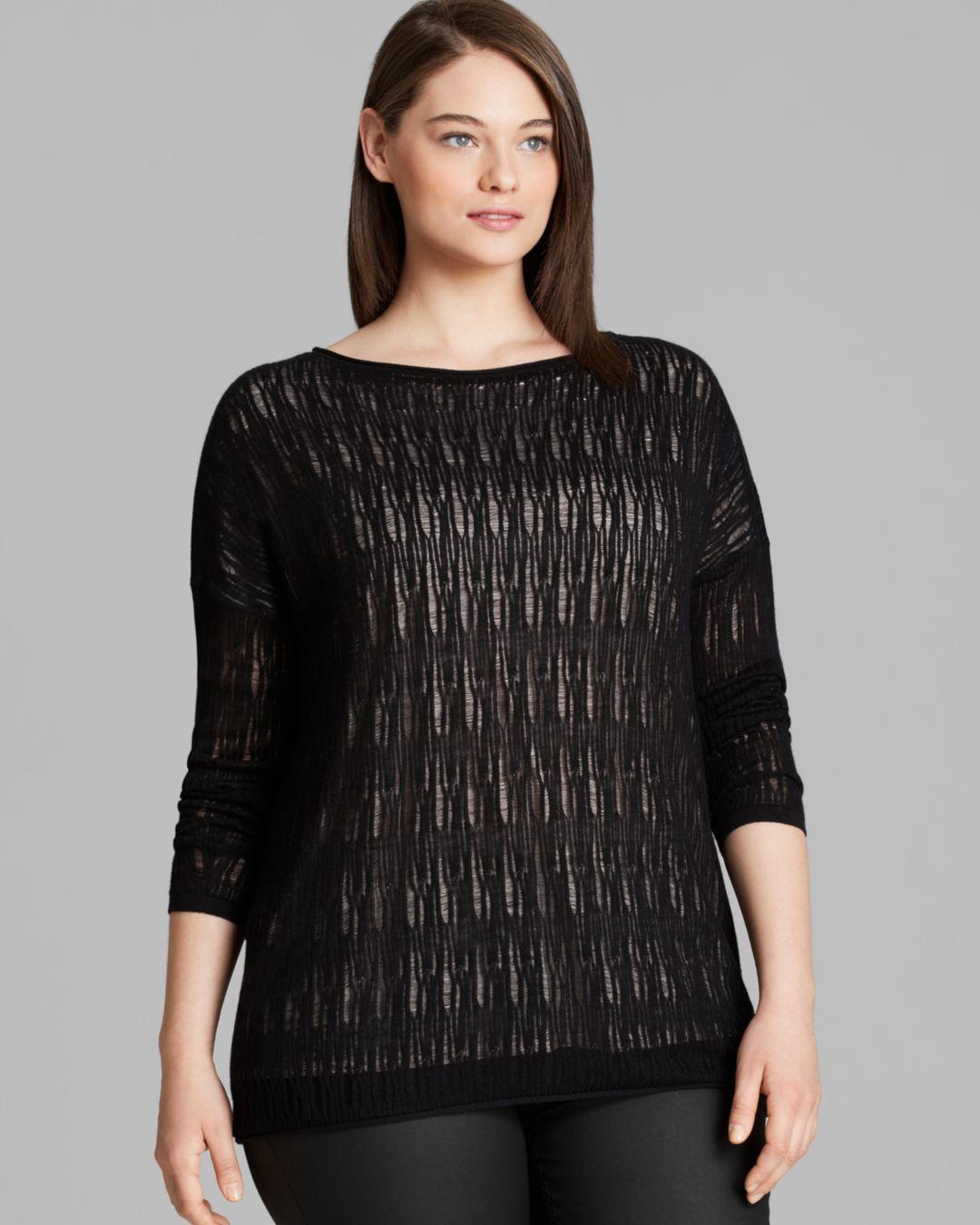 Marina Rinaldi Plus Alessia Sweater in Black - Lyst