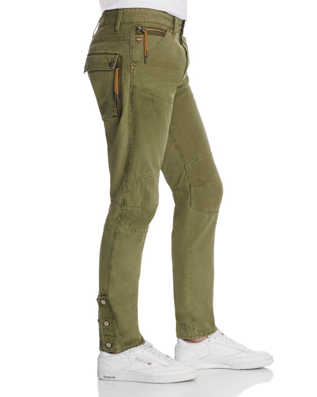 G-Star RAW Denim G - Star Raw 5620 3d Strike Straight Fit Jeans In Sage in  Green for Men - Lyst