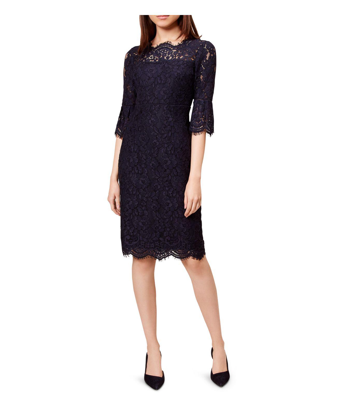 hobbs vanessa dress navy
