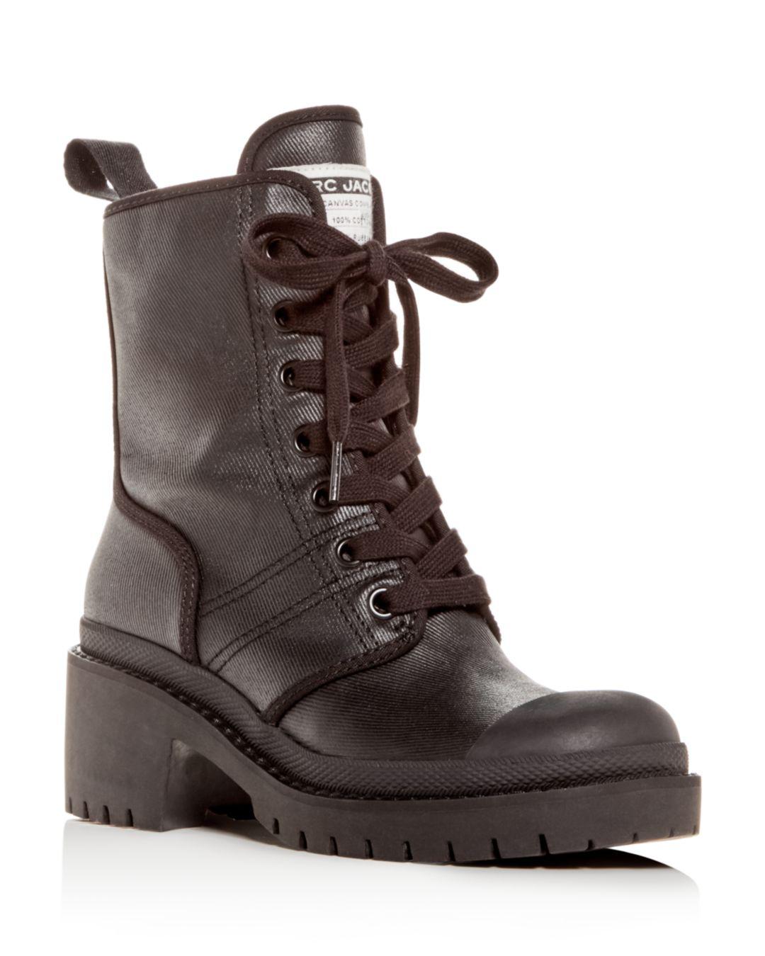 marc jacobs combat boots