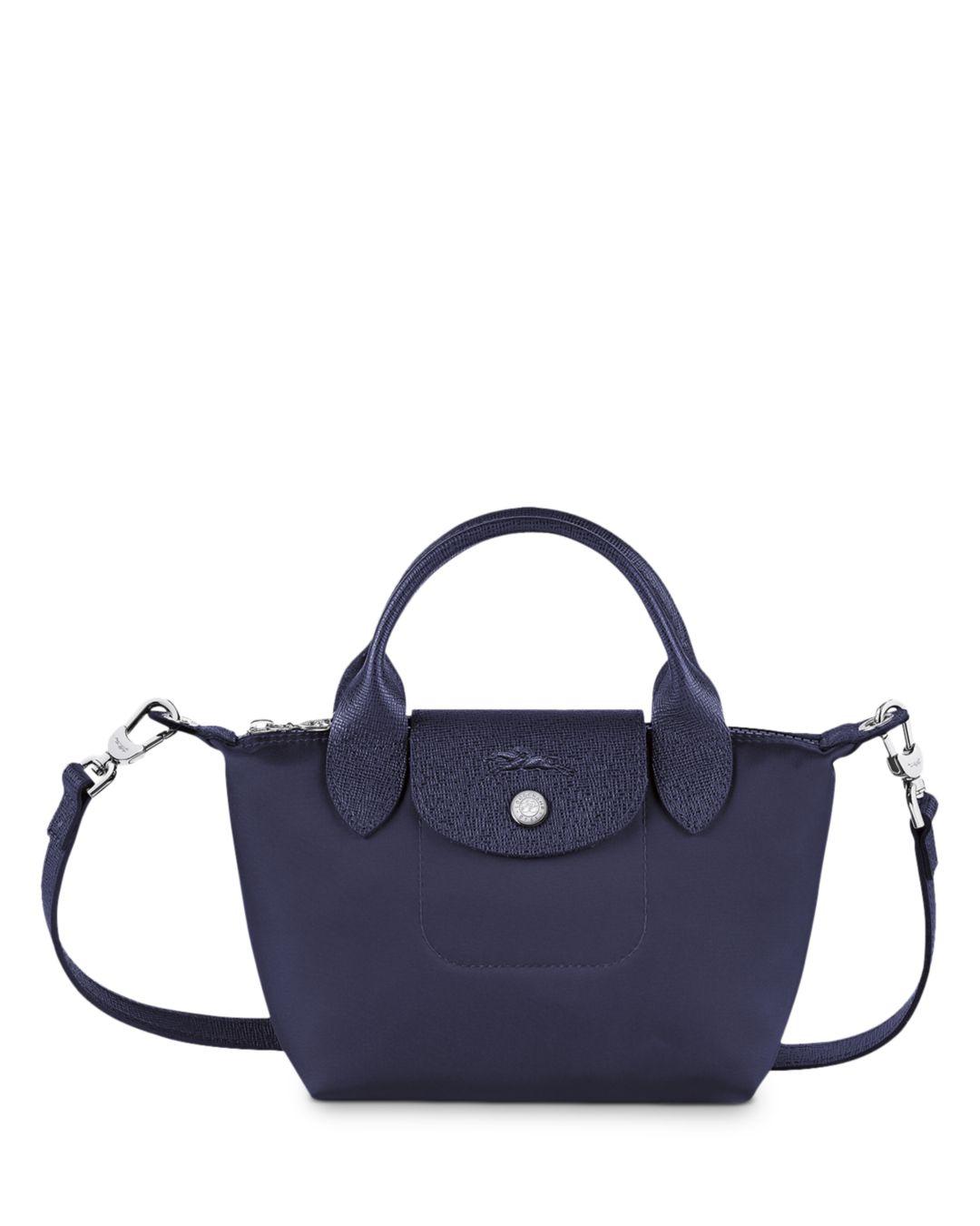 Longchamp Le Pliage Neo Extra Small Tote in Blue | Lyst