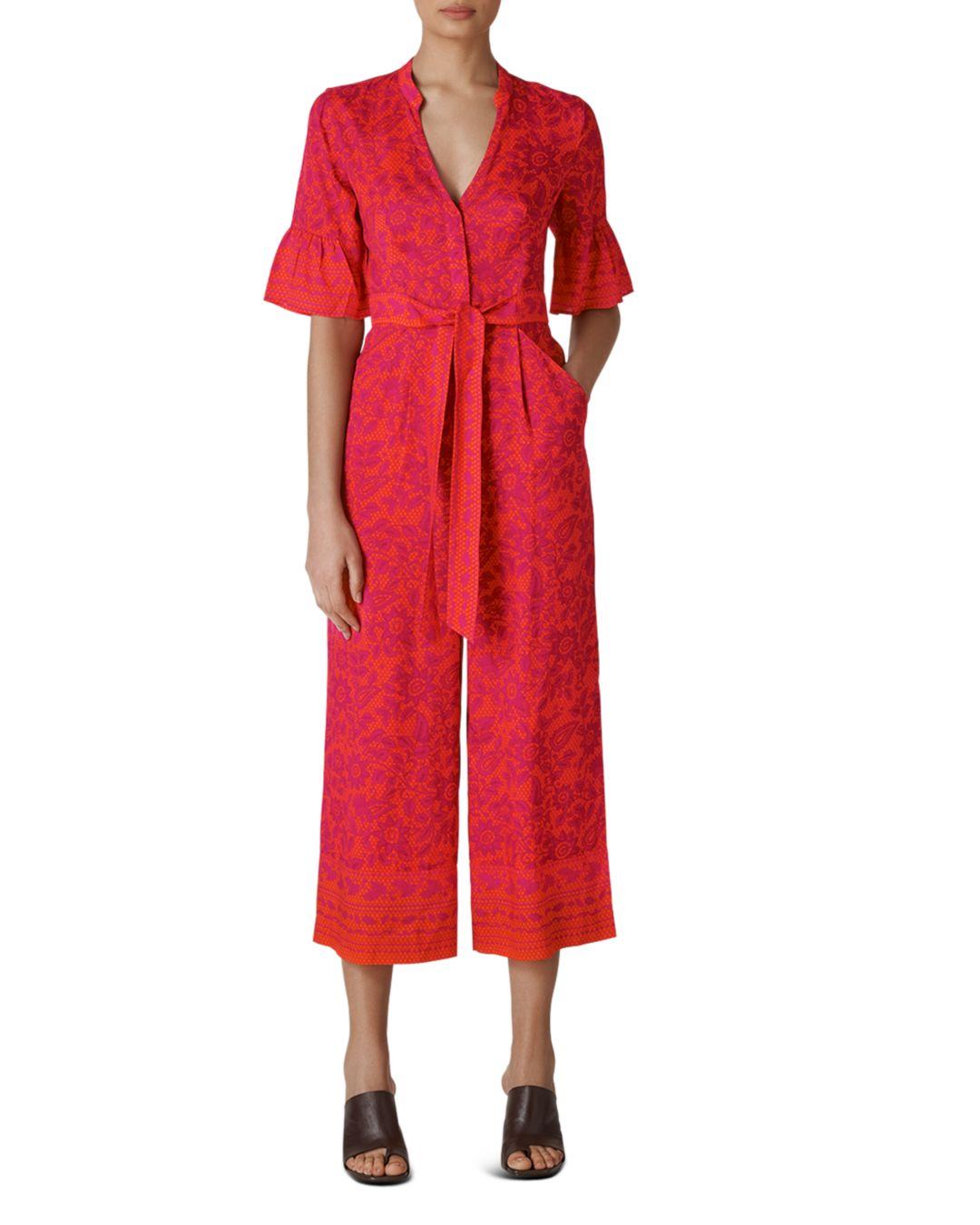 whistles henna jumpsuit