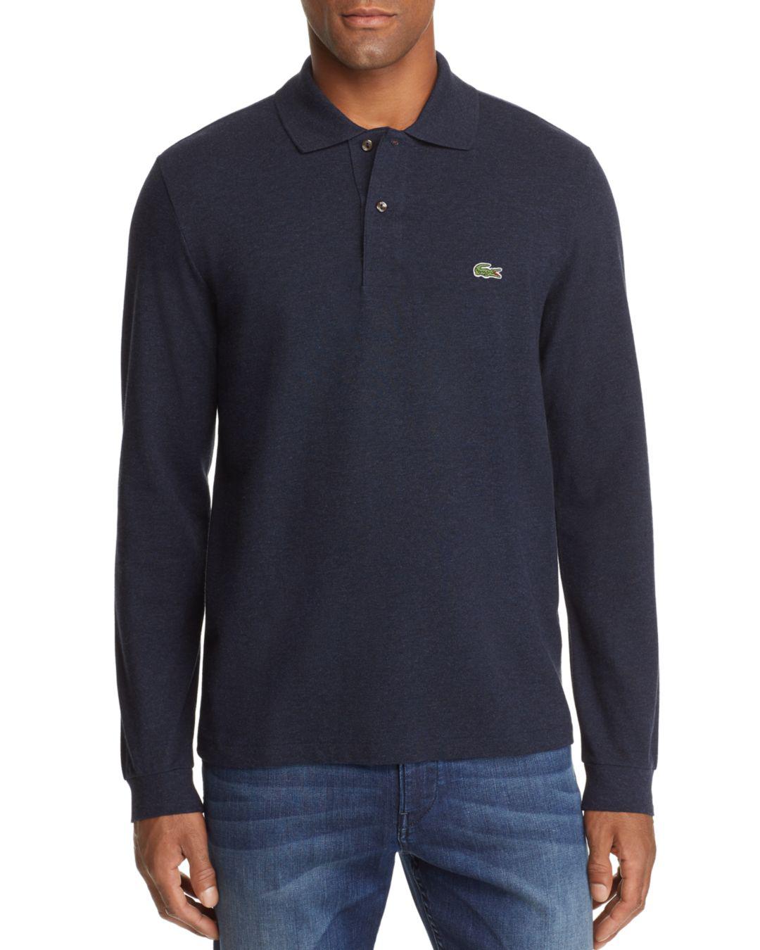 Lacoste Leather Alligator Long Sleeve 
