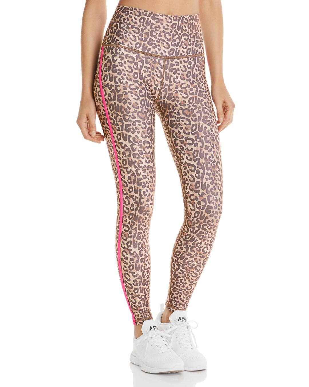 leopard stripe leggings