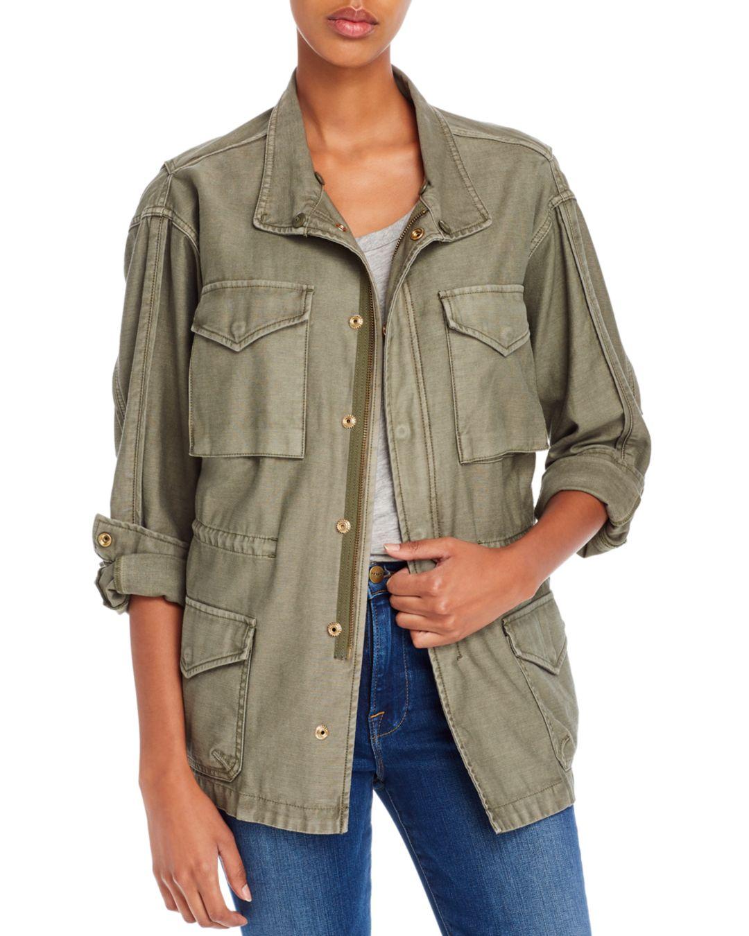 fur lined utility jacket