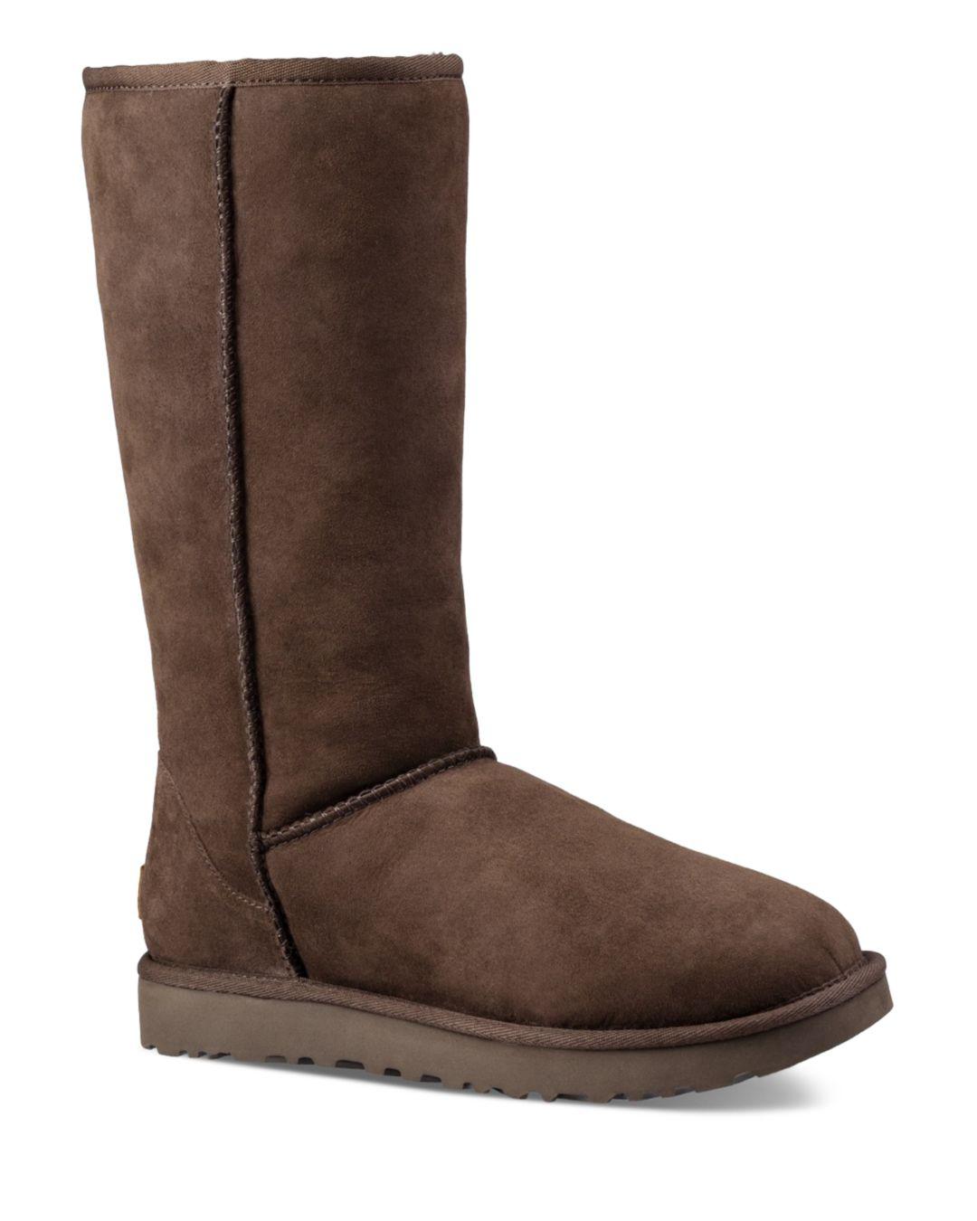 brown ugg platform boots