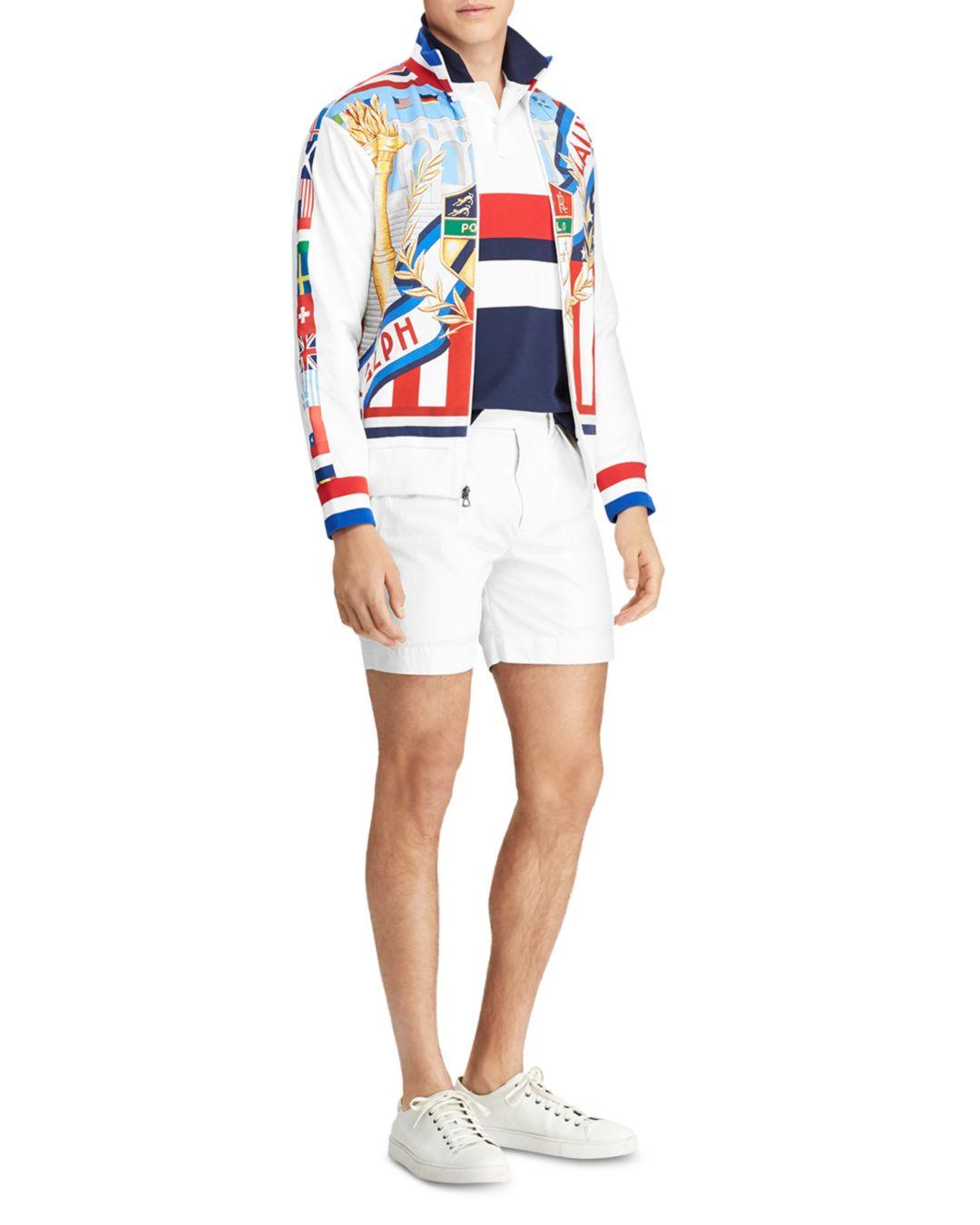 polo graphic track jacket