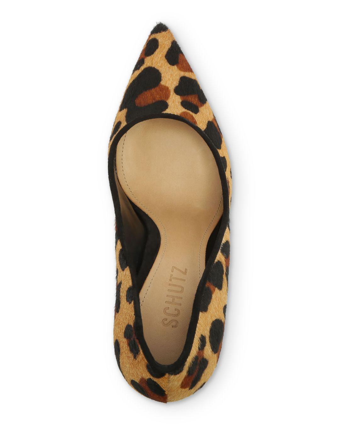 schutz leopard pumps