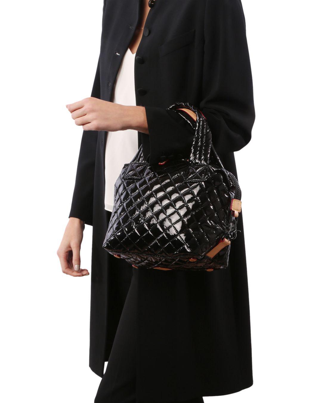 mz wallace medium sutton black lacquer