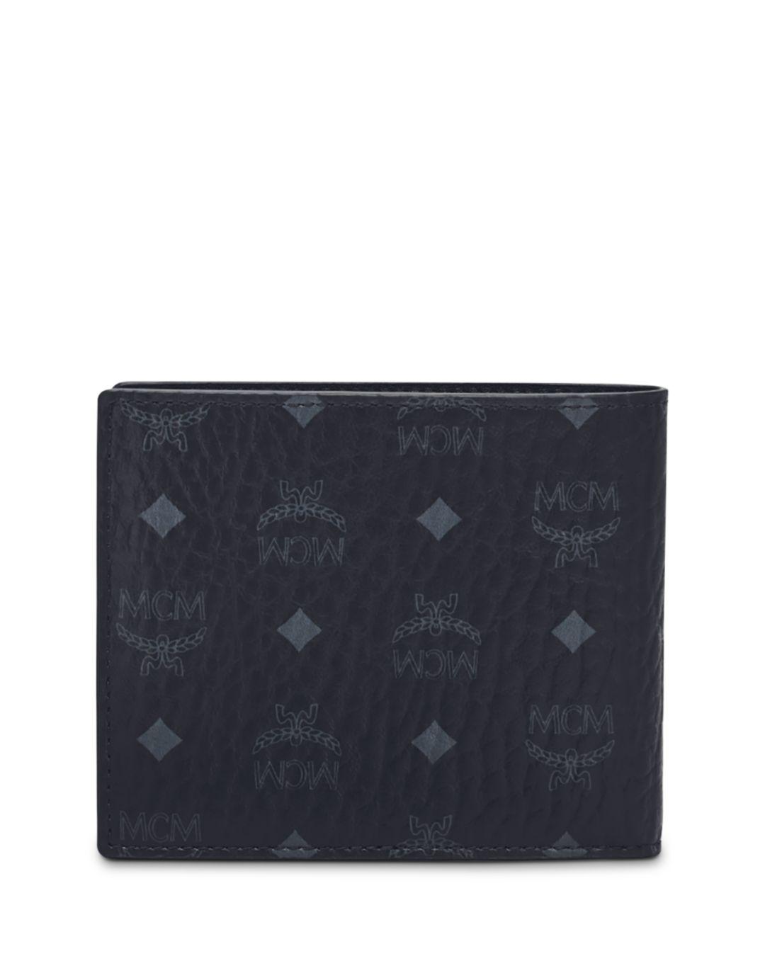 black mcm wallet