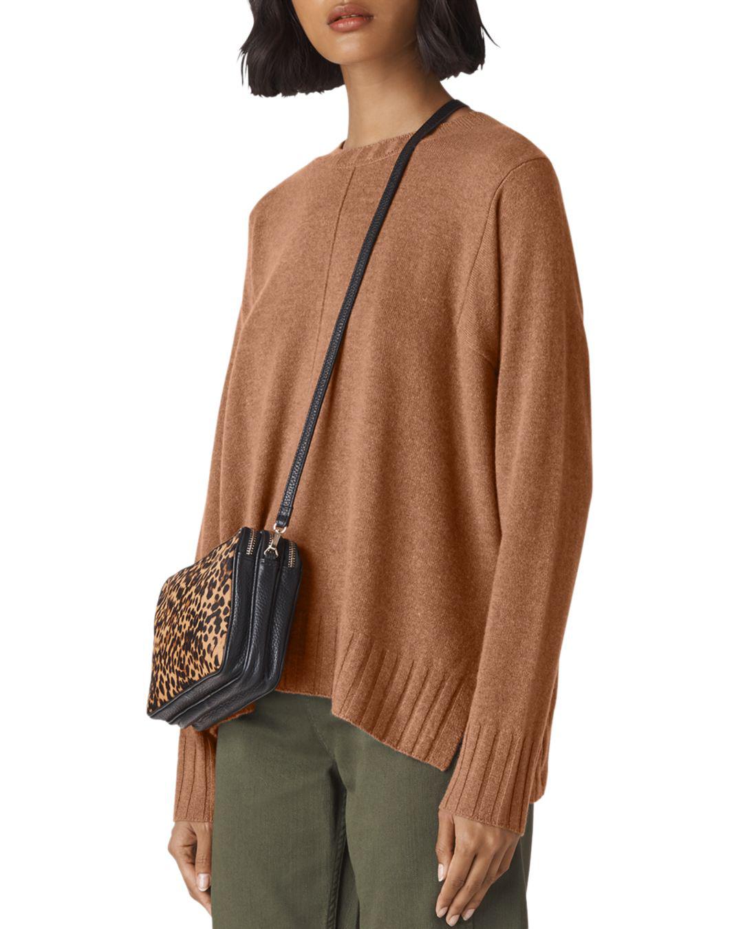 whistles cashmere crew neck sweater