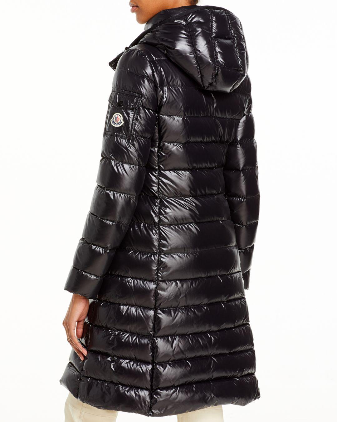 moncler moka lacquer hooded jacket