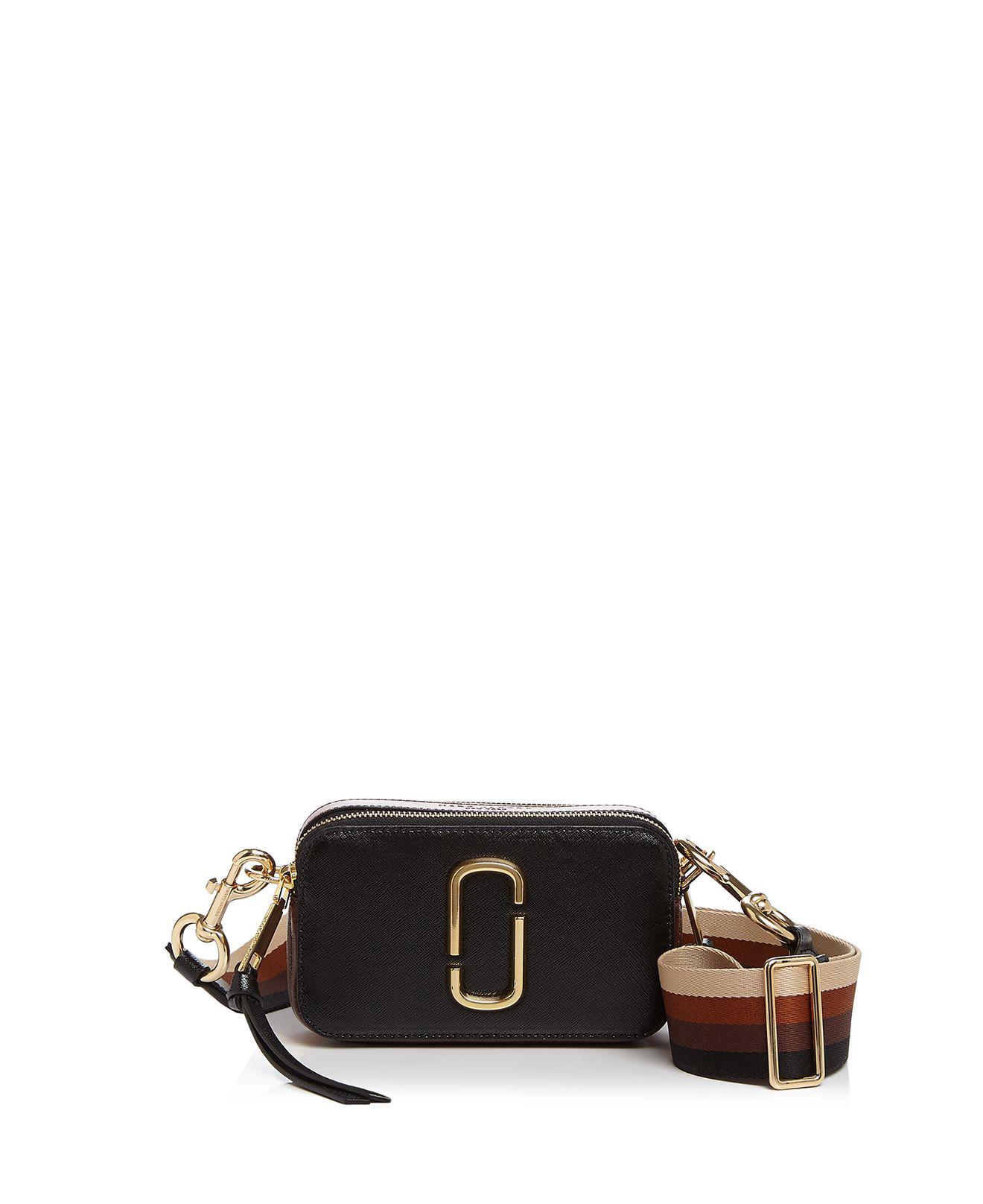 Marc Jacobs Snapshot Crossbody Bag in Black | Lyst