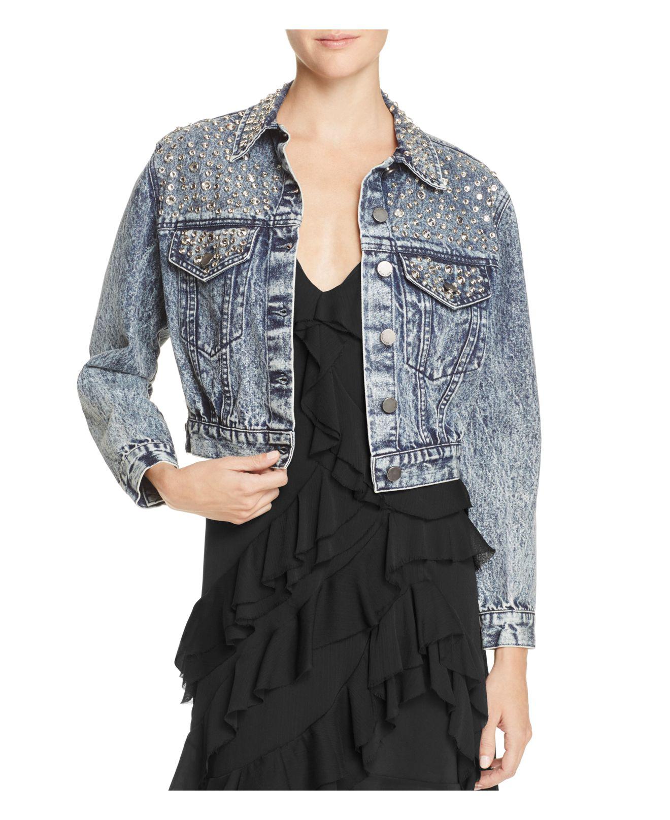 alice and olivia jean jacket