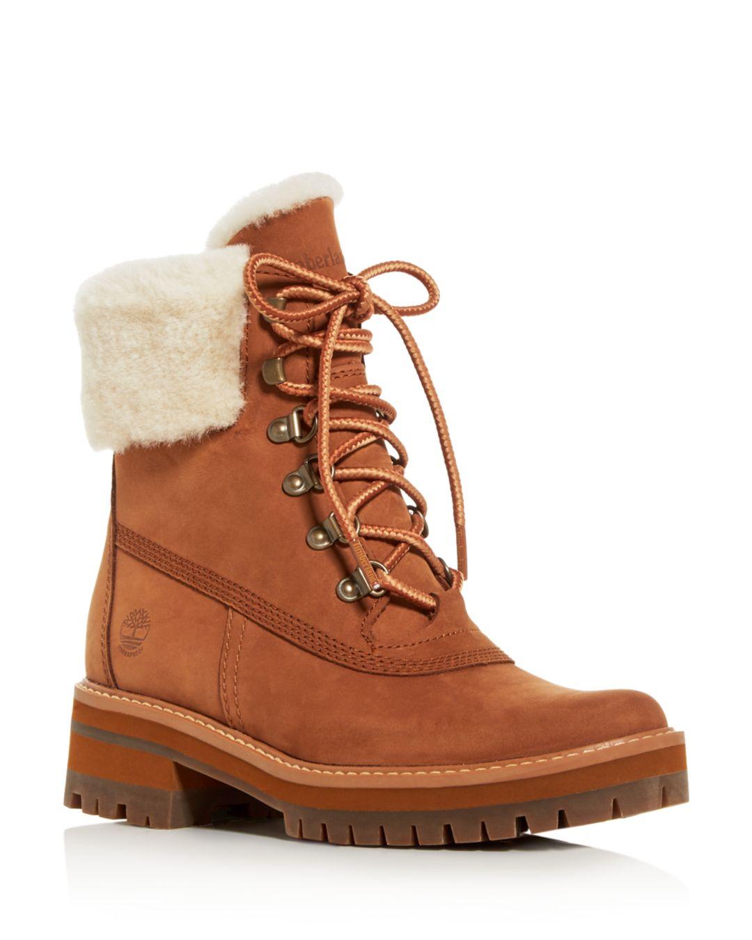 timberland shearling