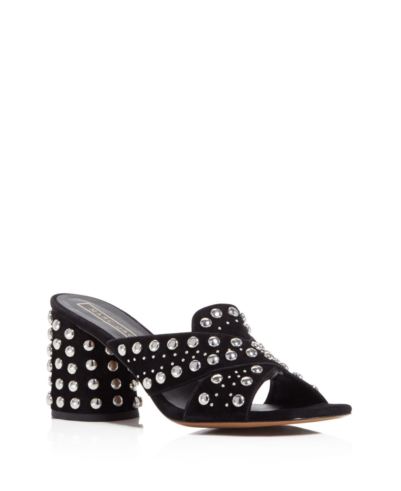 marc jacobs studded sandals