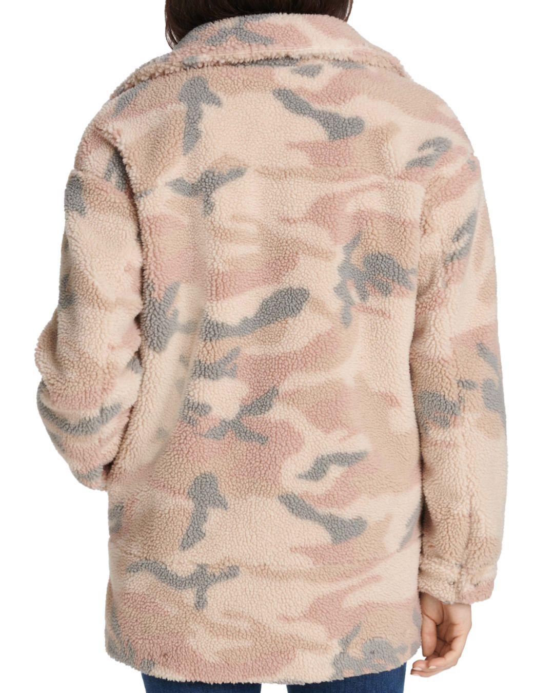 Levi's Camo Sherpa Oversize Trucker Jacket Lyst