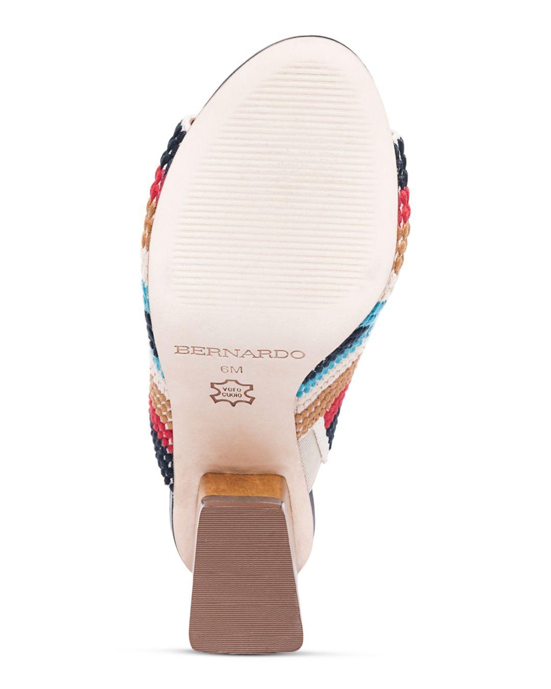 bernardo nala embroidered heel