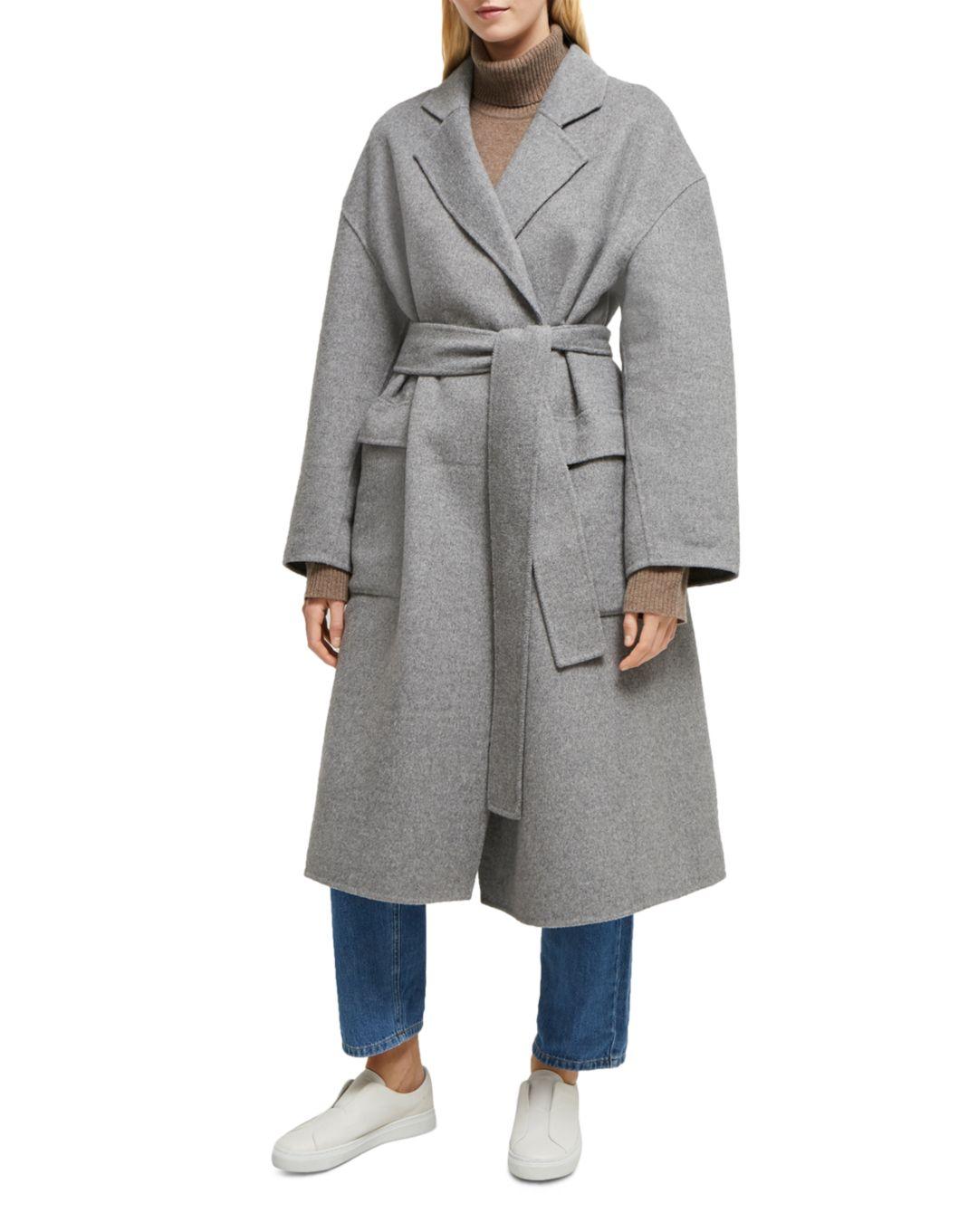 oversized wrap coat