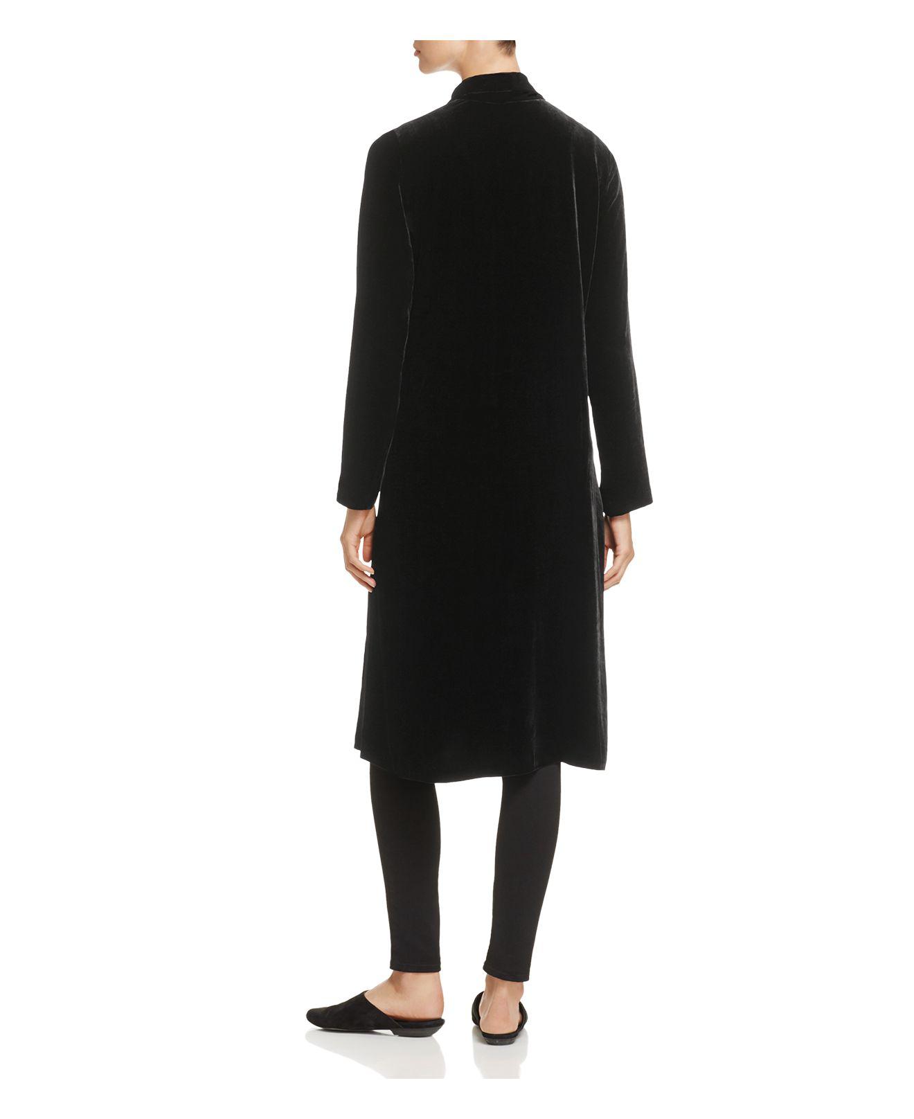 eileen fisher velvet jacket sale