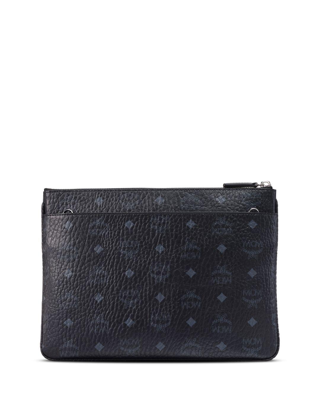mcm visetos pouch black