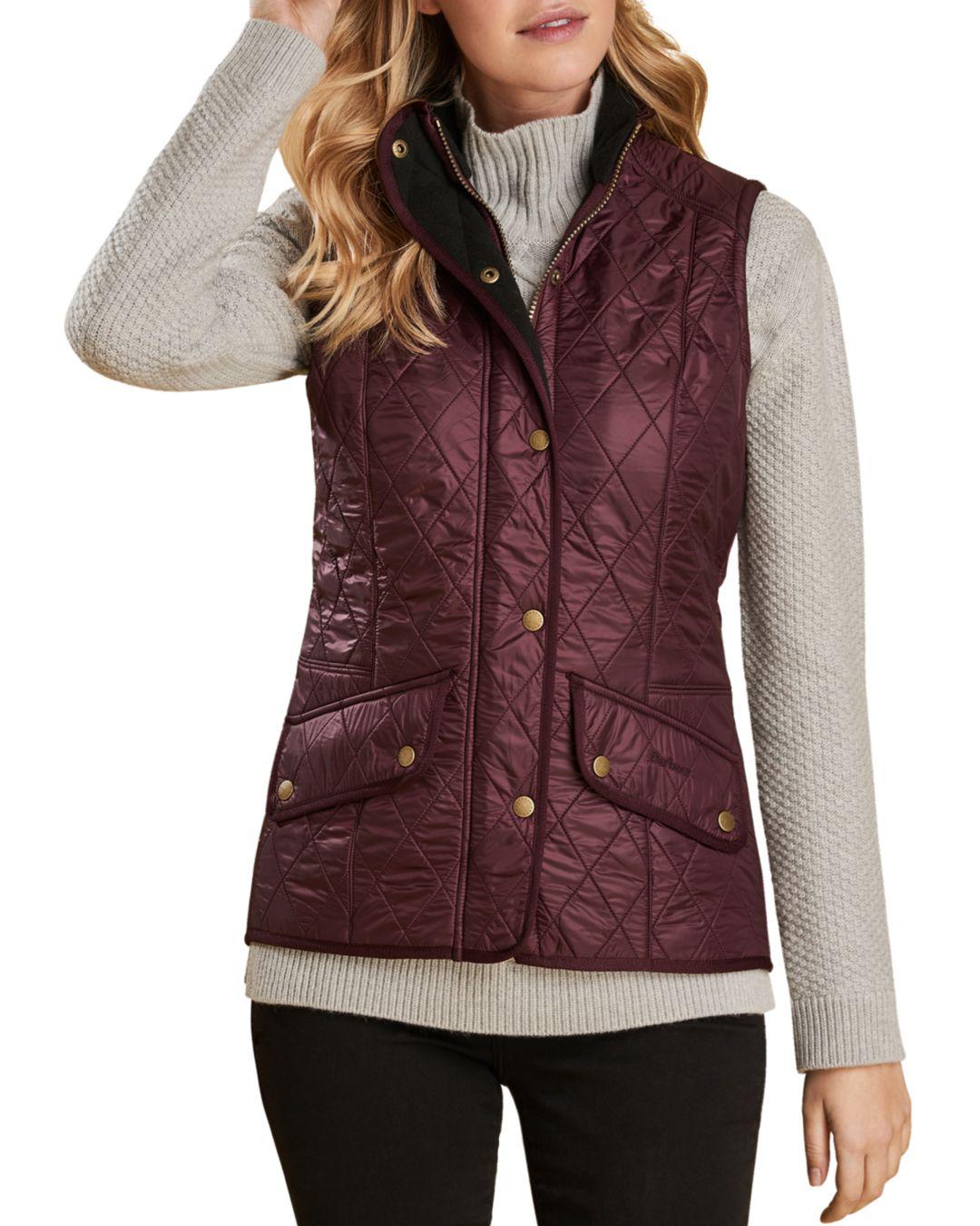 Barbour Cavalry Diamondquilted Gilet Lyst Canada