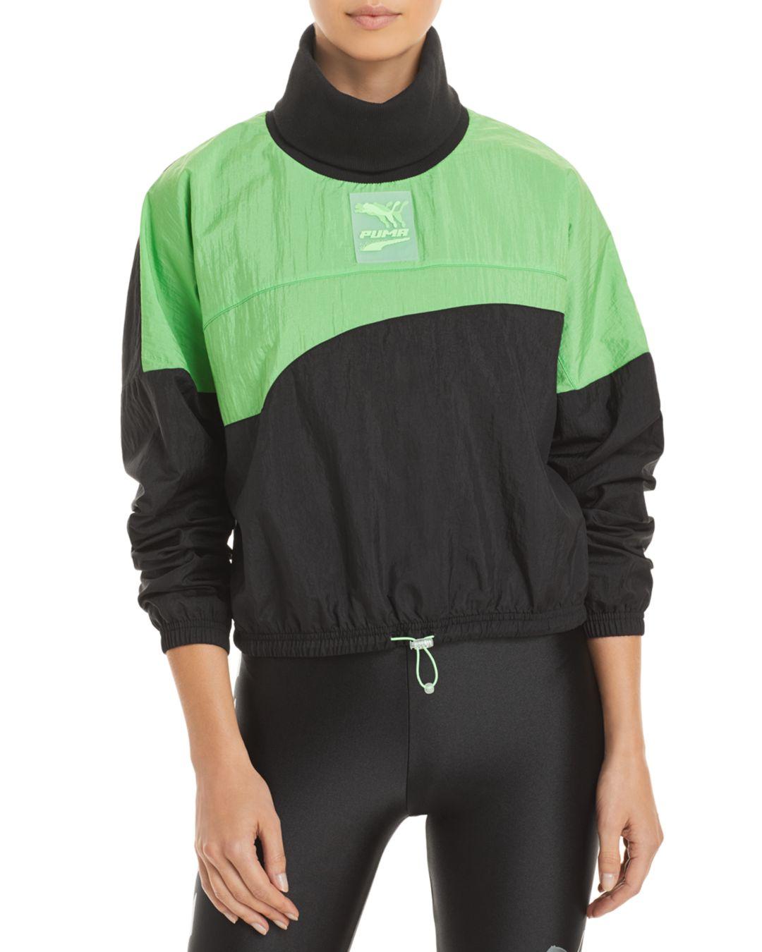 puma retro crew turtle rib neck