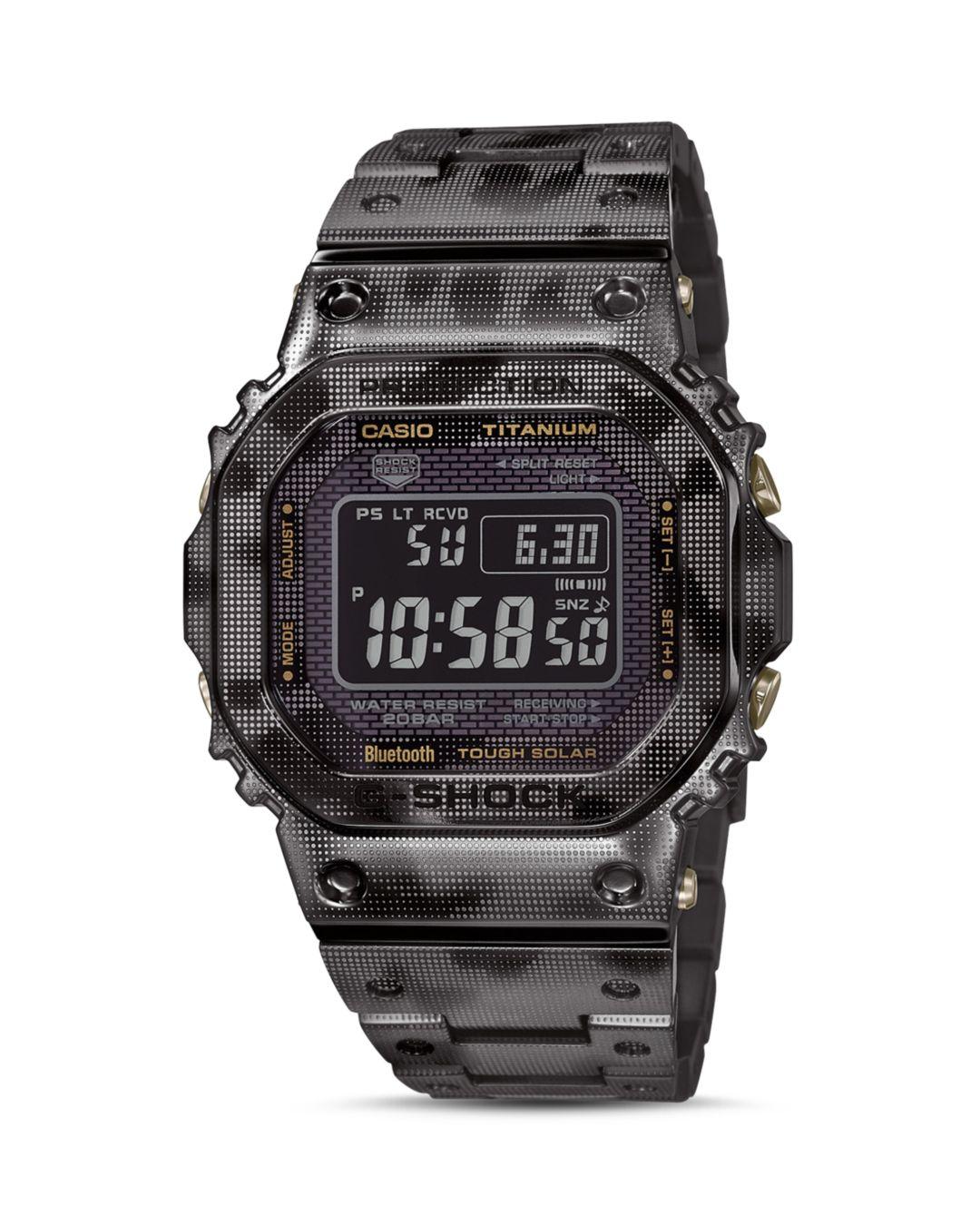 camouflage digital watch