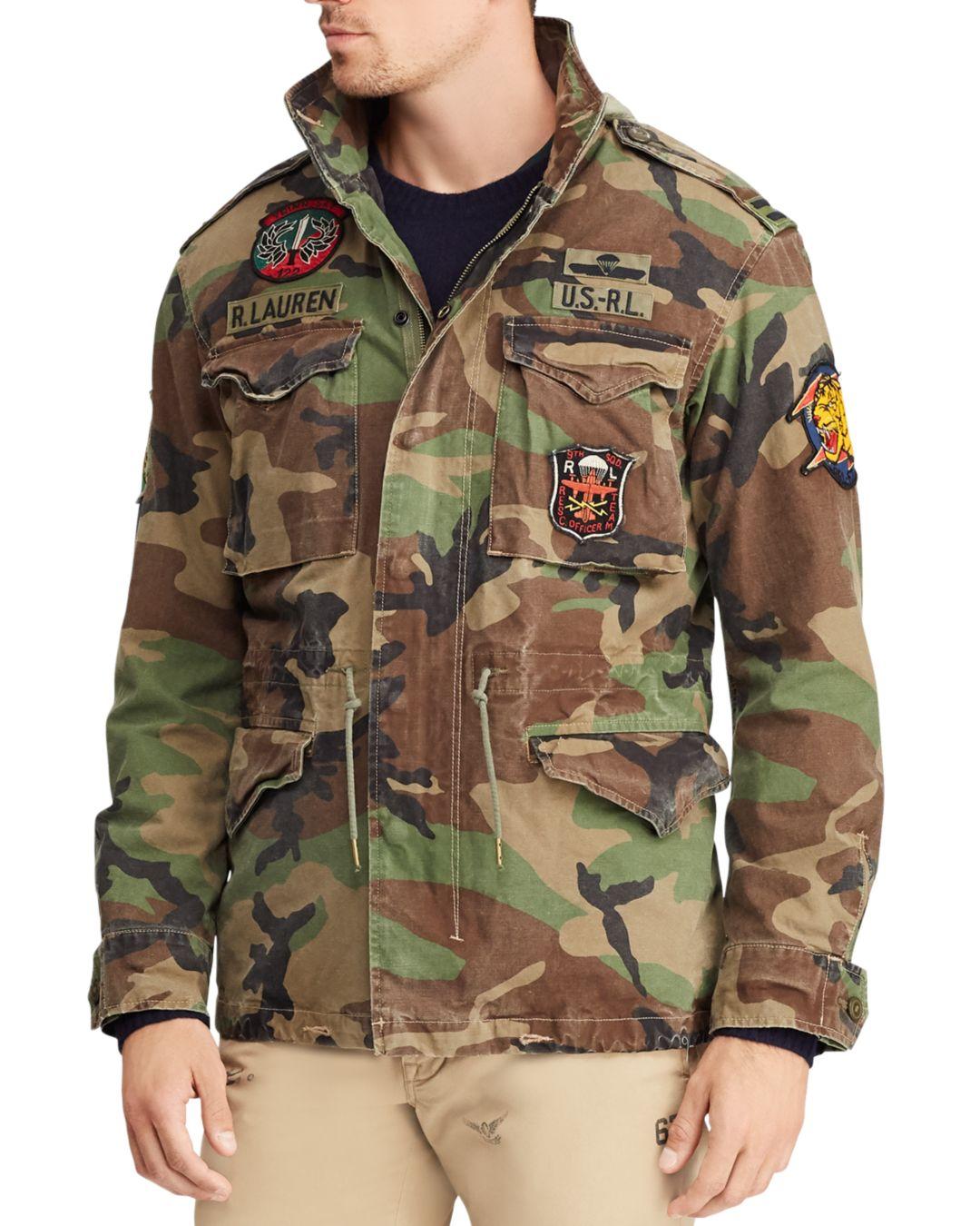 Top 87+ imagen camouflage ralph lauren jacket